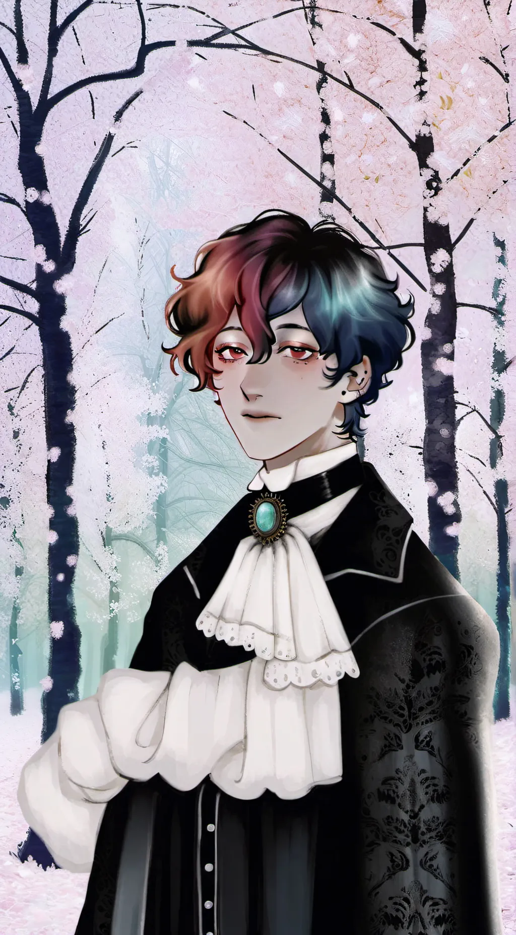 ai character: Кирюша  background