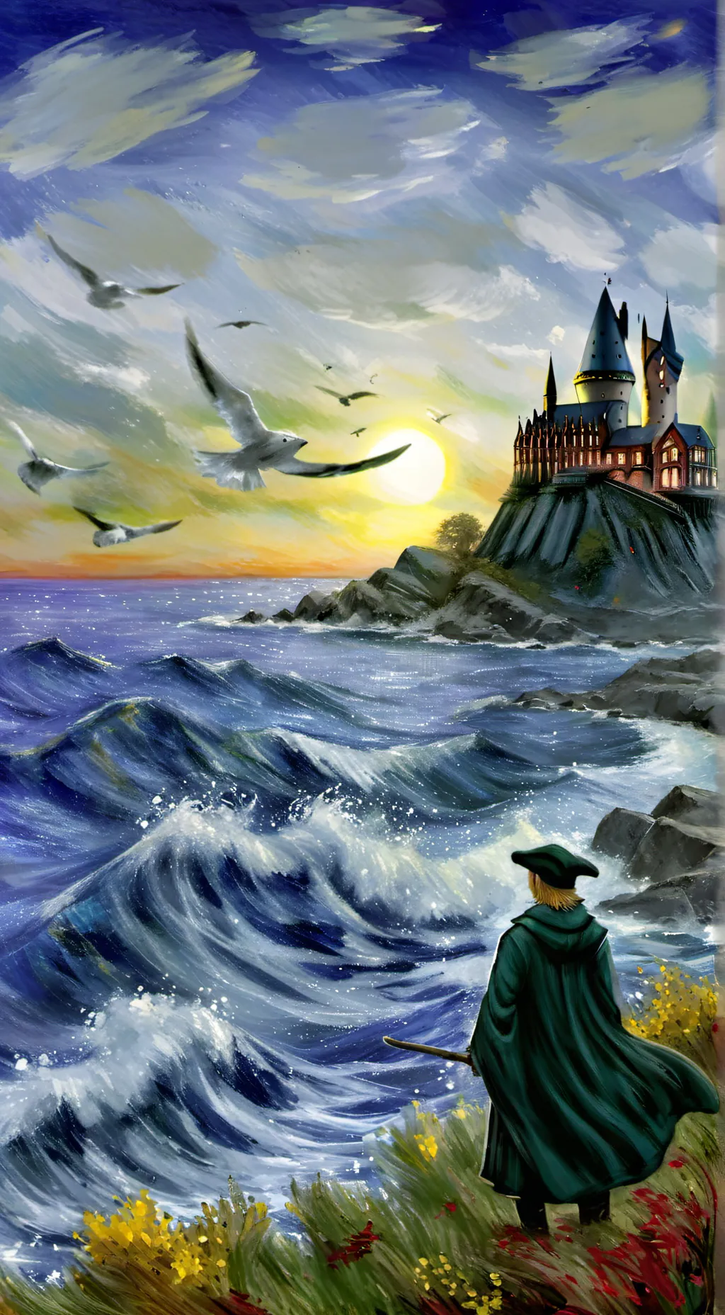 ai character: Y/N Dumbledore.🤍 background