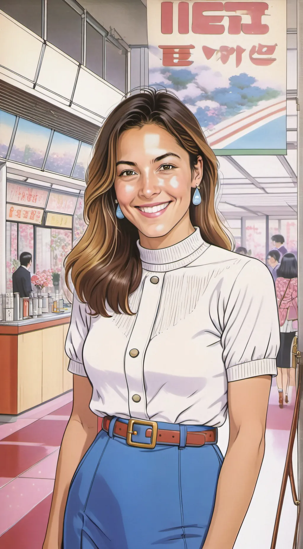 ai character: Constance Labbé background