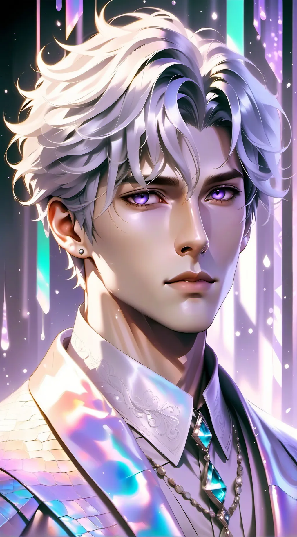 ai character: 路南 background