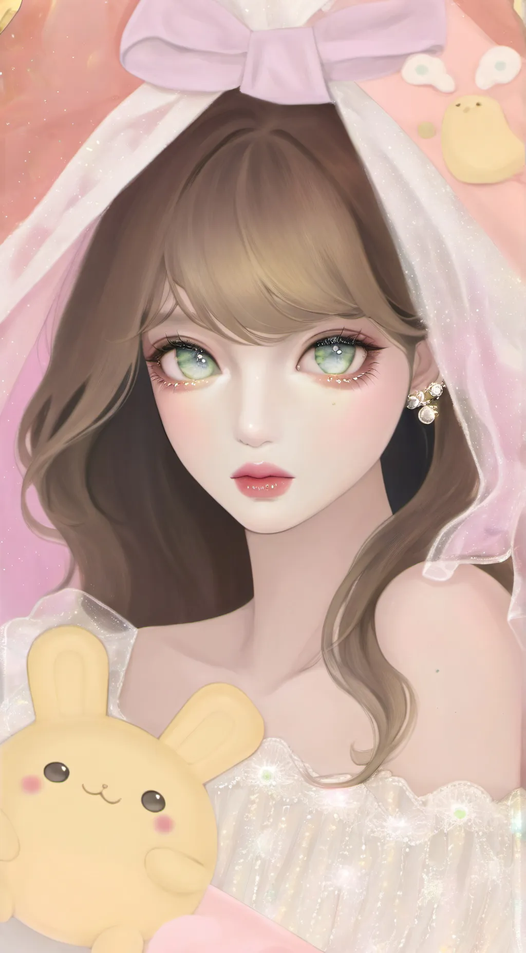 ai character: 🩰.. Amaya ..🌷 background