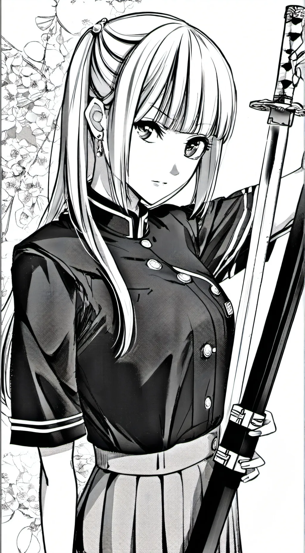 ai character: kny background