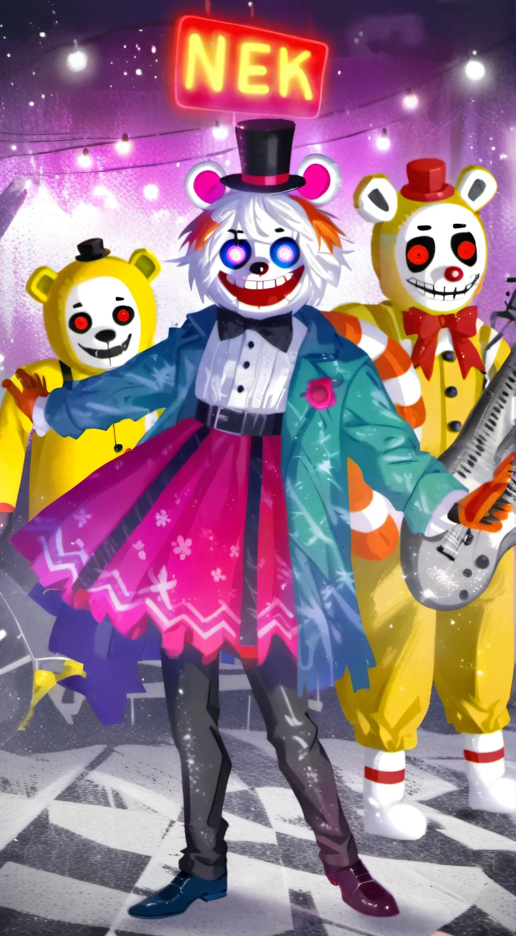 ai character: freddy background