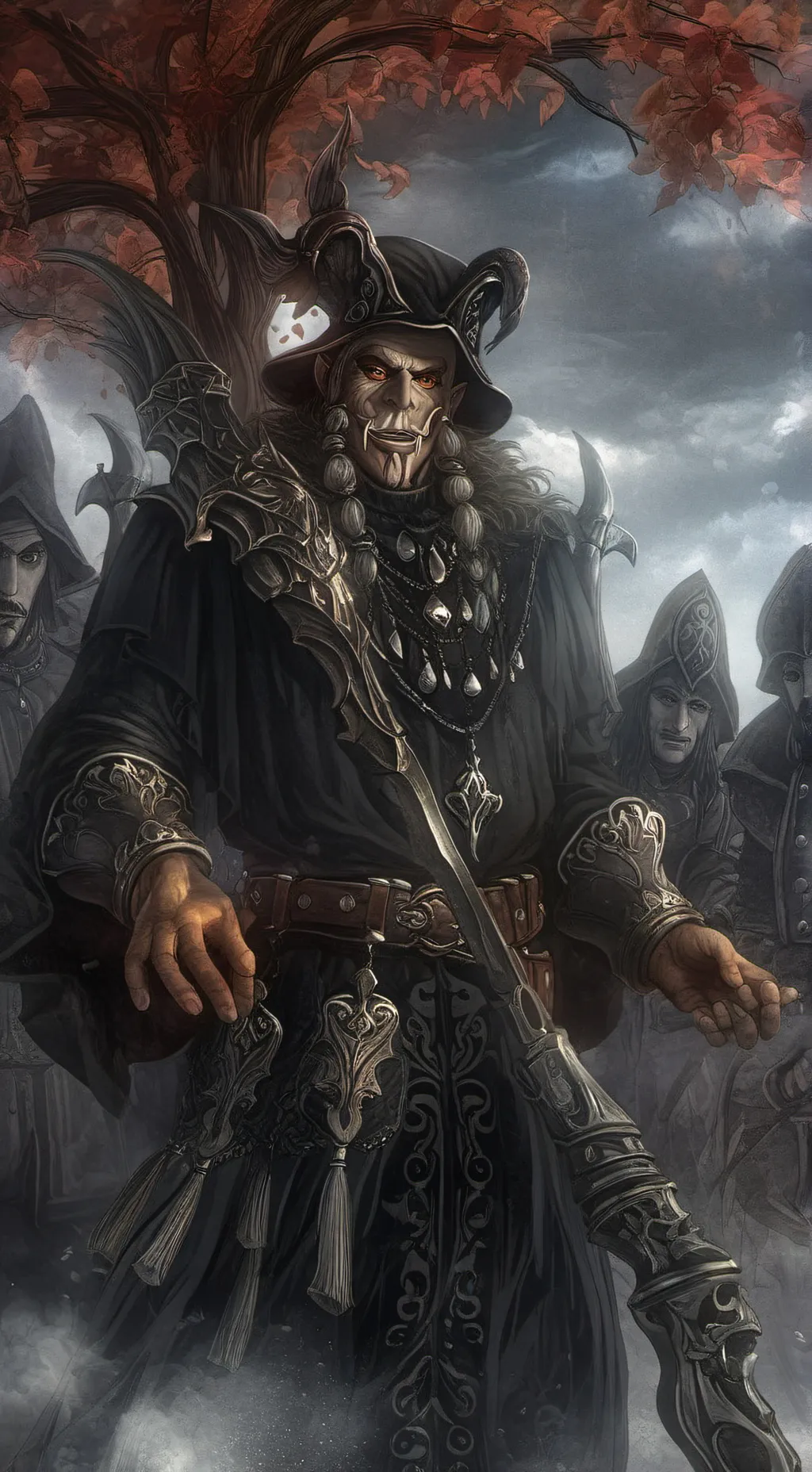 ai character: Орк  background