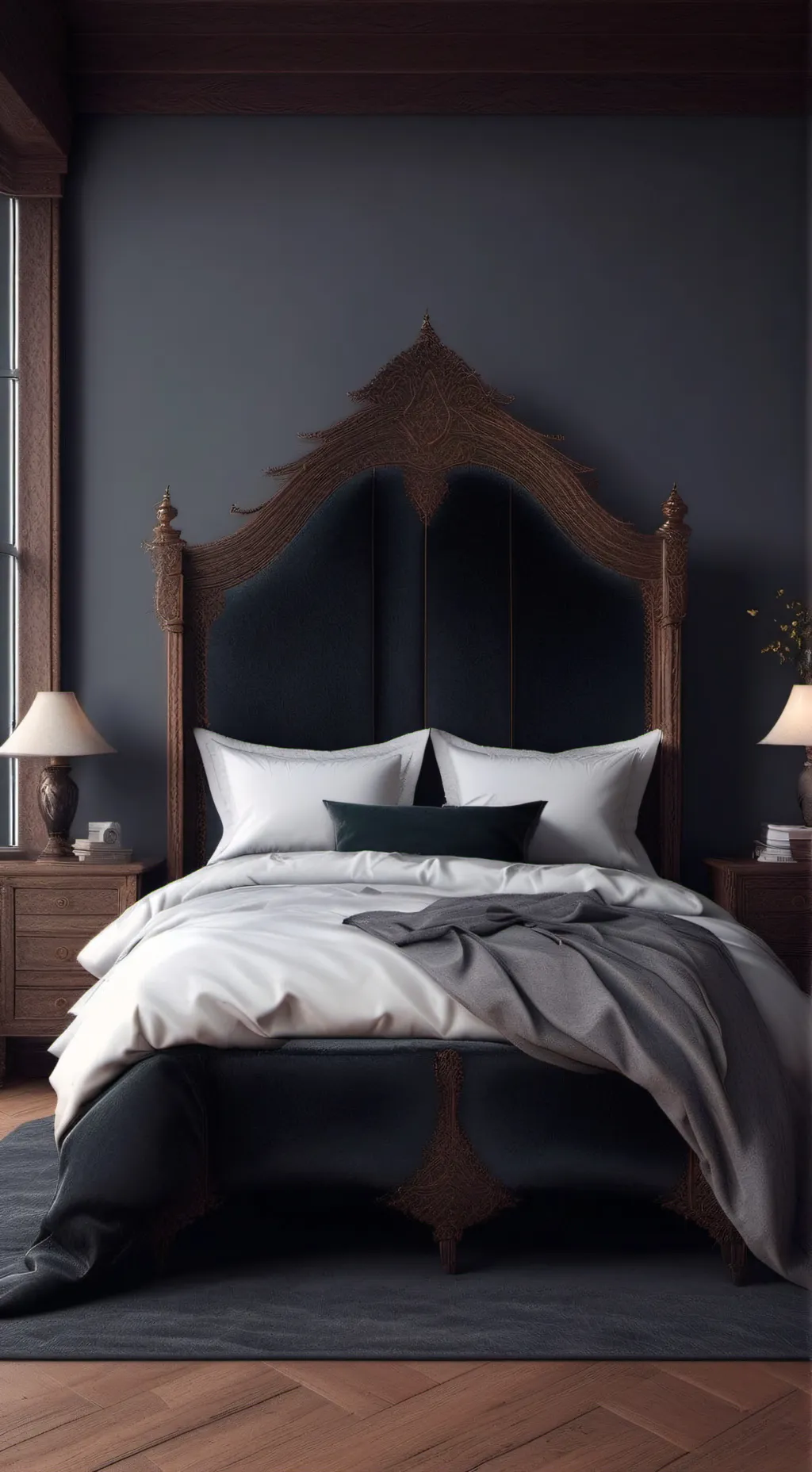 ai character: All of fnaf 4 2 background