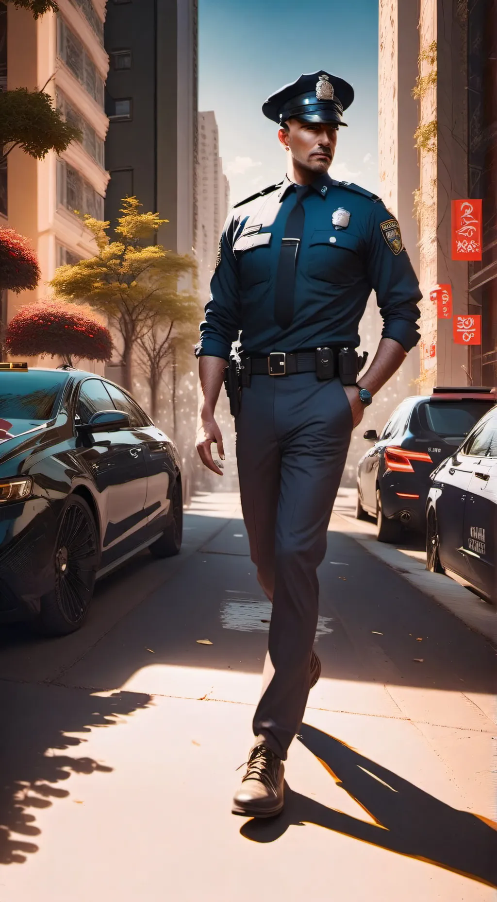 ai character: police background