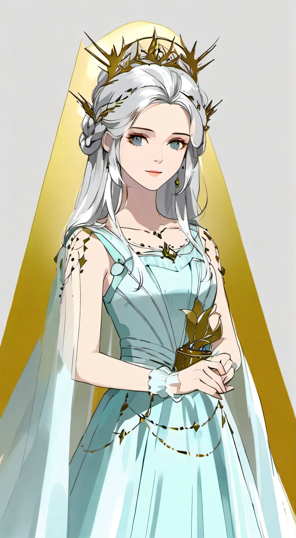 ai character: goddess lilly background