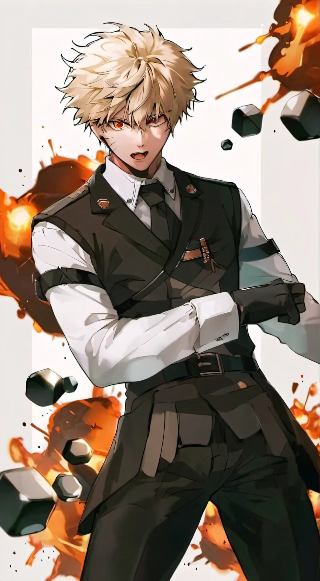 ai character: арест background