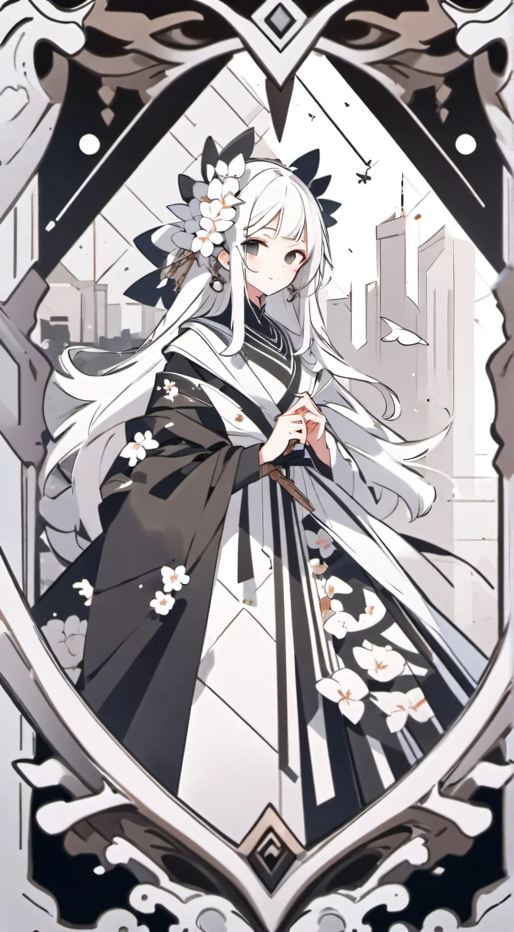 ai character: Erica  background