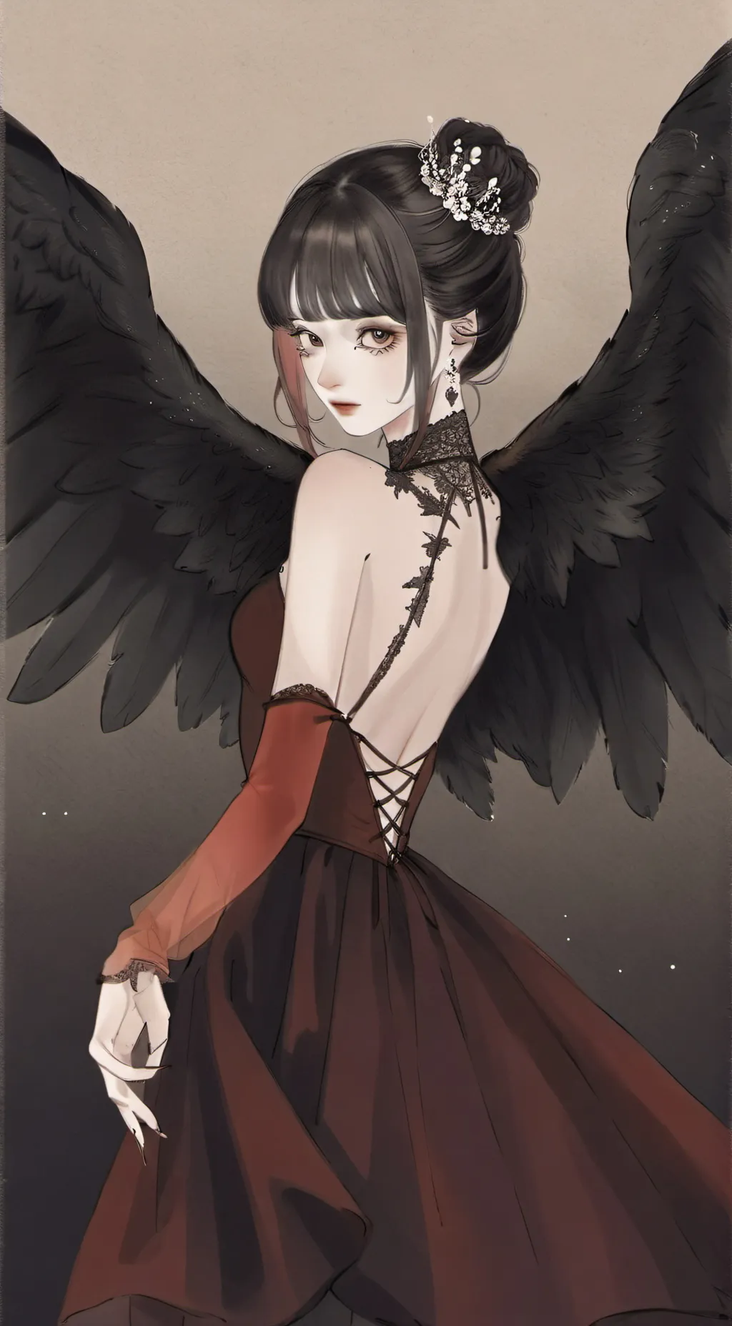 ai character: Meney background