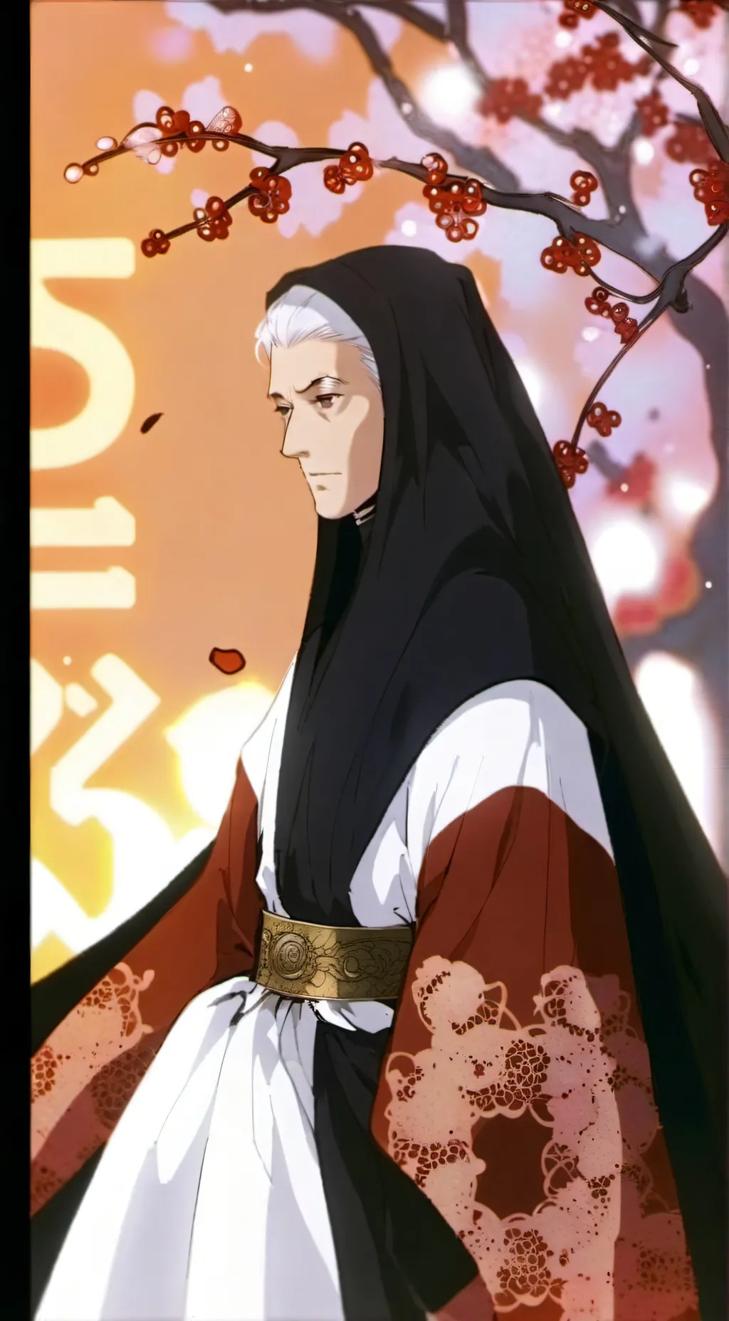 ai character: Папа background