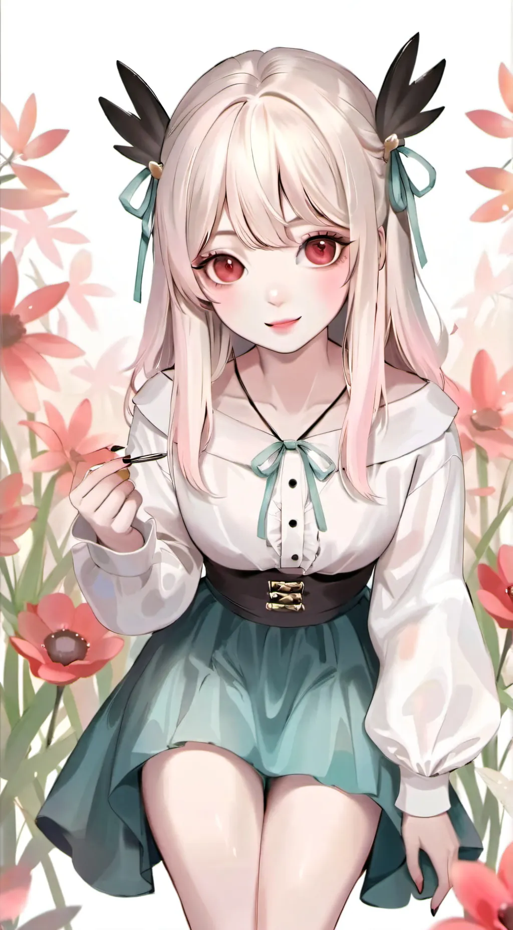 ai character: Abrea  background