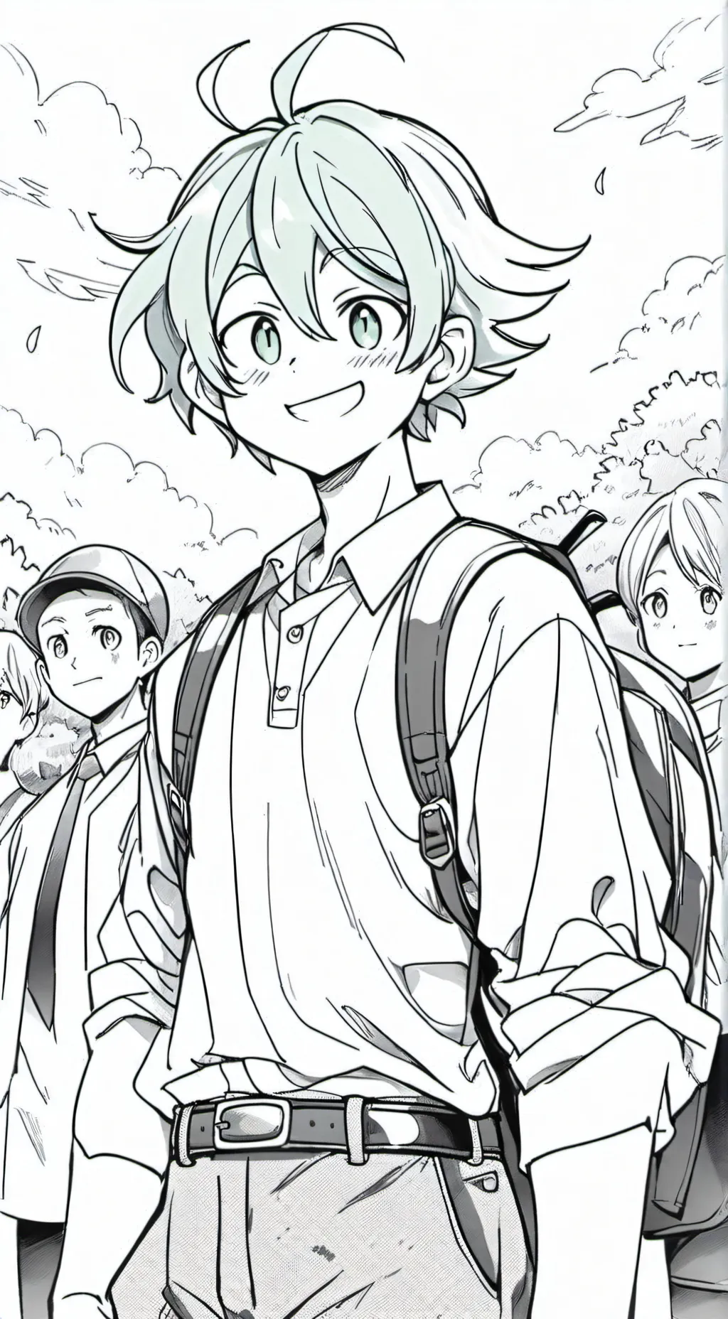 ai character: Mundo torajo background