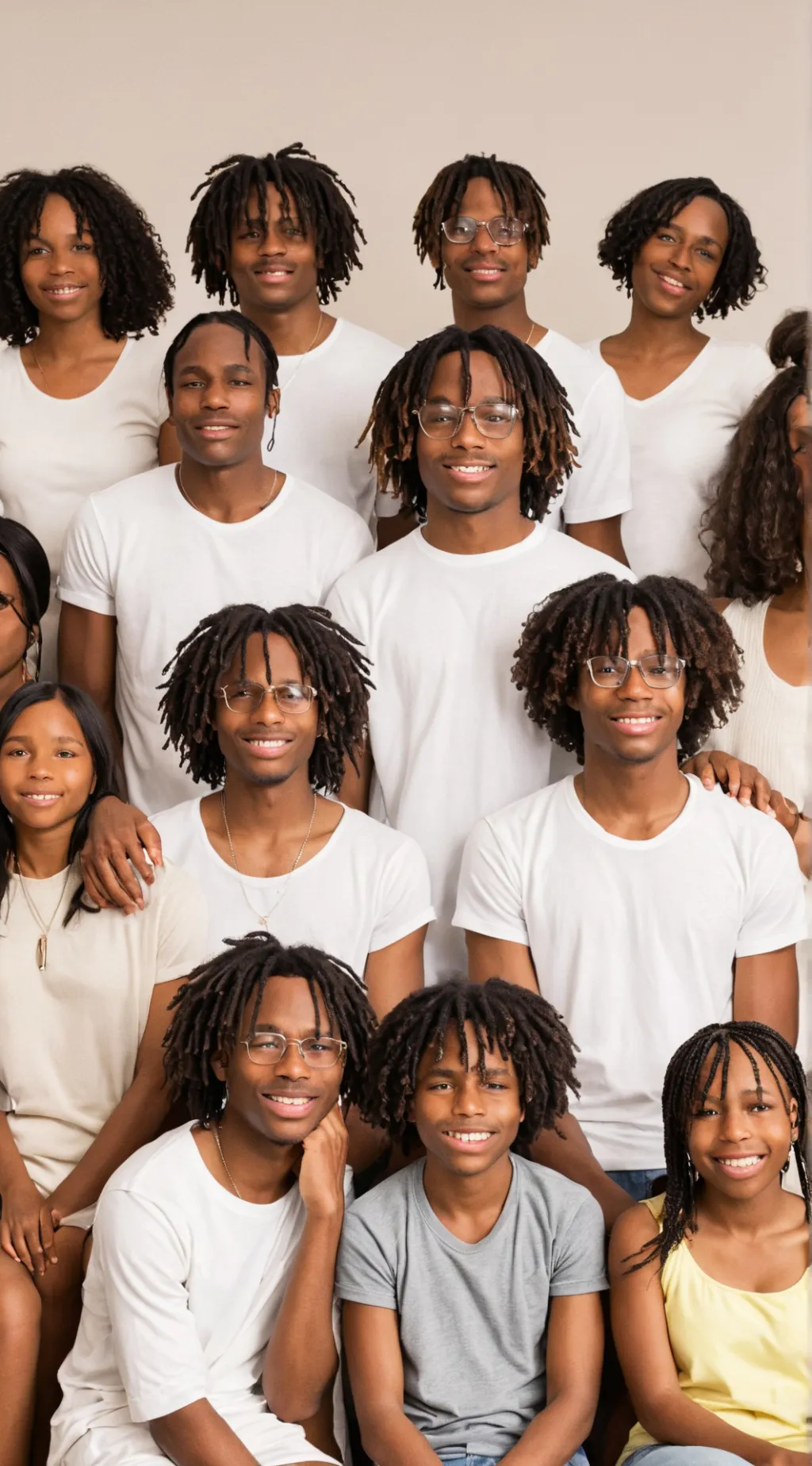 ai character: Full Family background