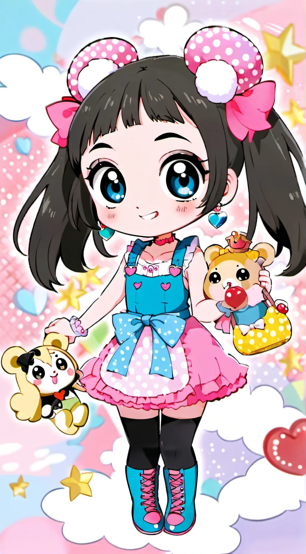 ai character: Mika background