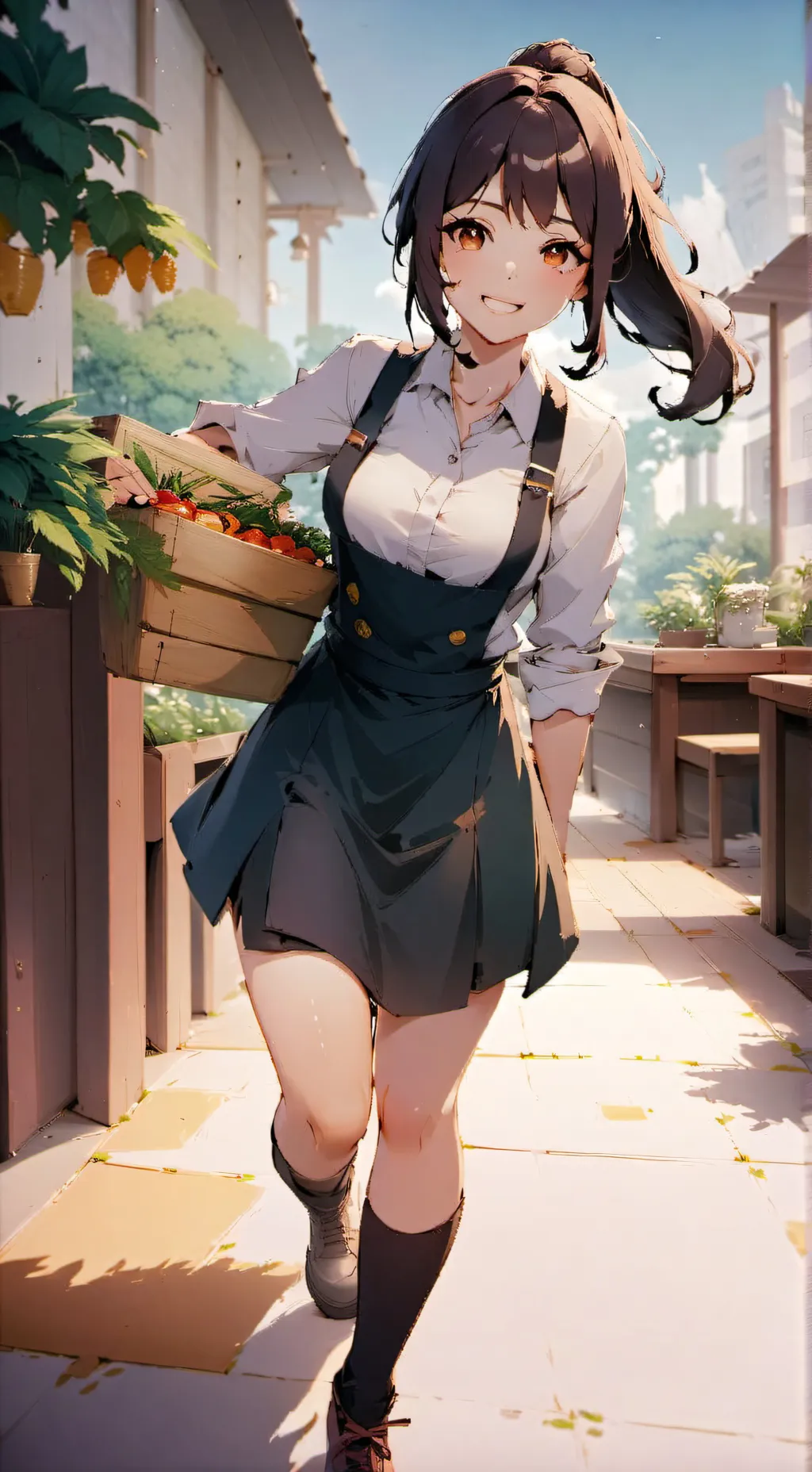 ai character: Sloan background