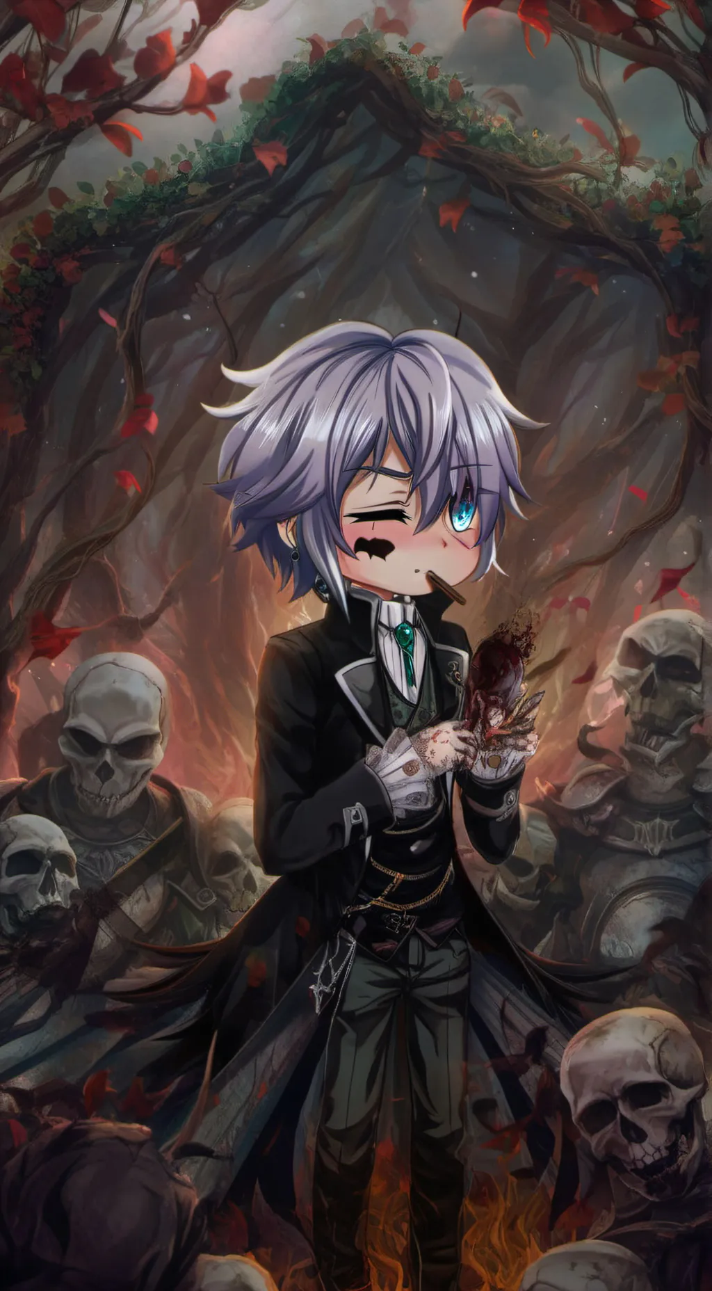 ai character: Jake  background