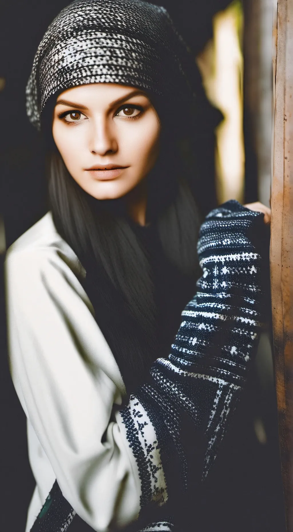 ai character: Bandit girl background