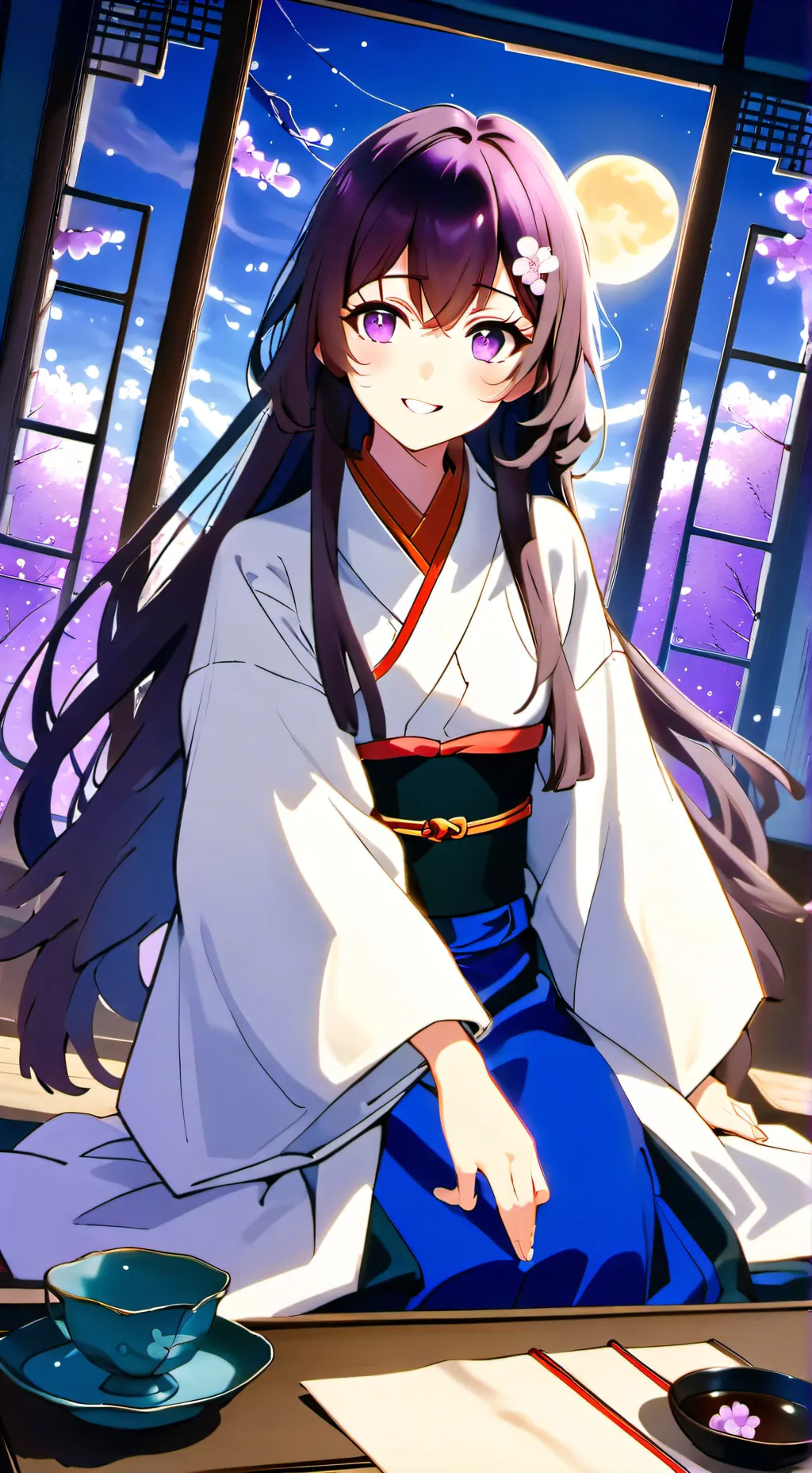 ai character: Himari background
