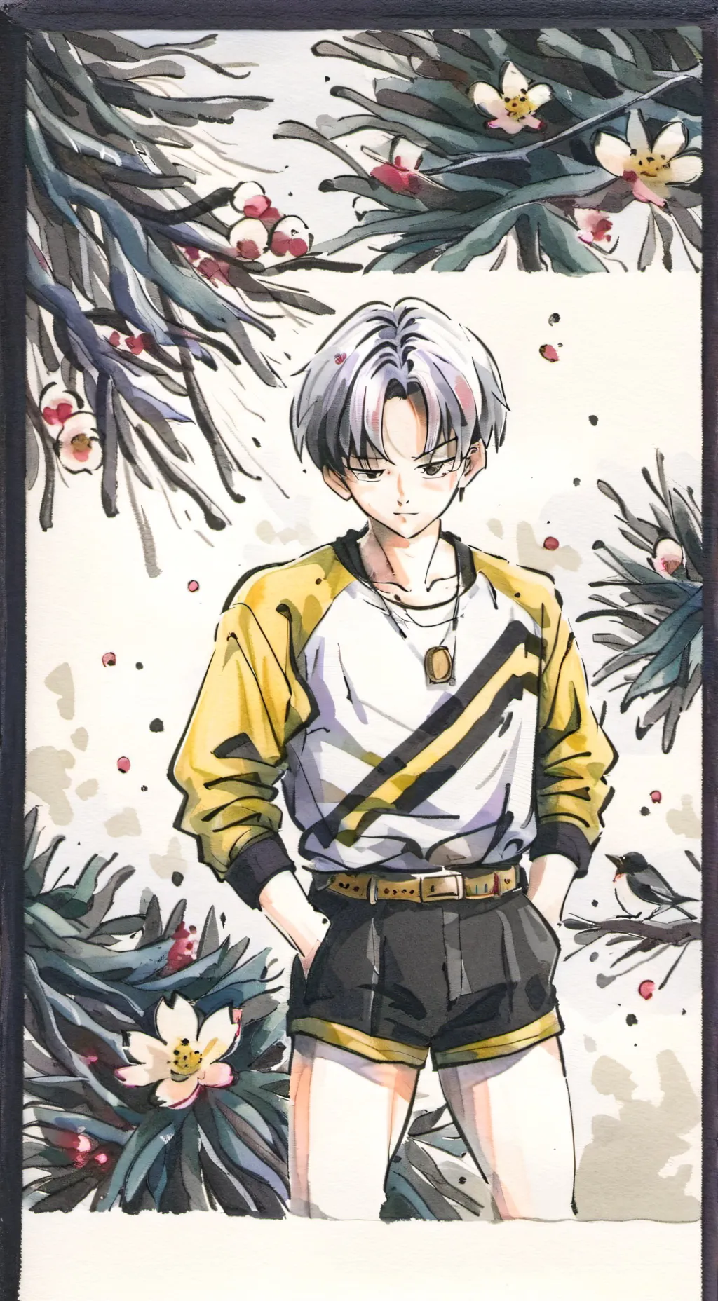 ai character: trunks *(kid)* background