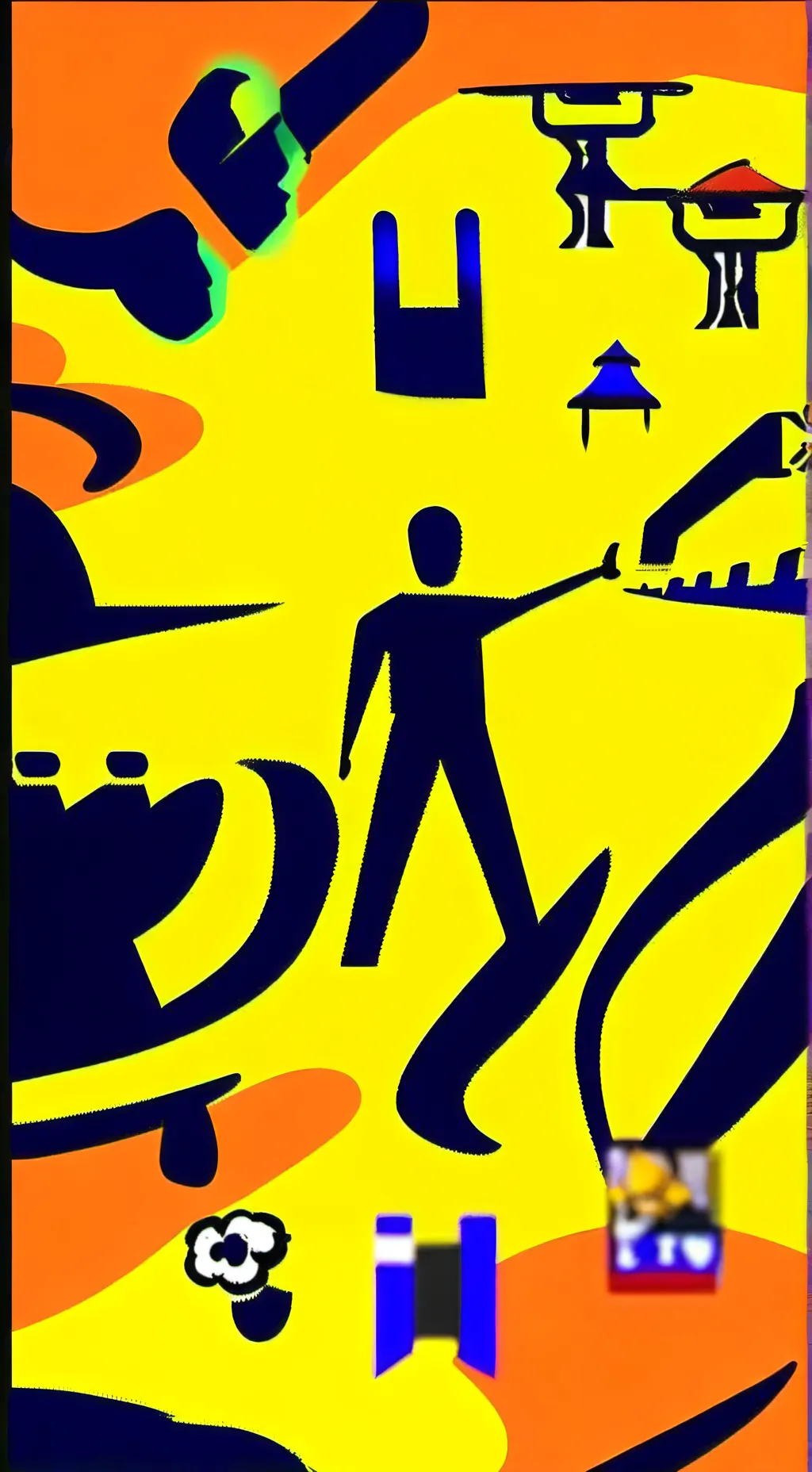 ai character: sprunki meet karen background