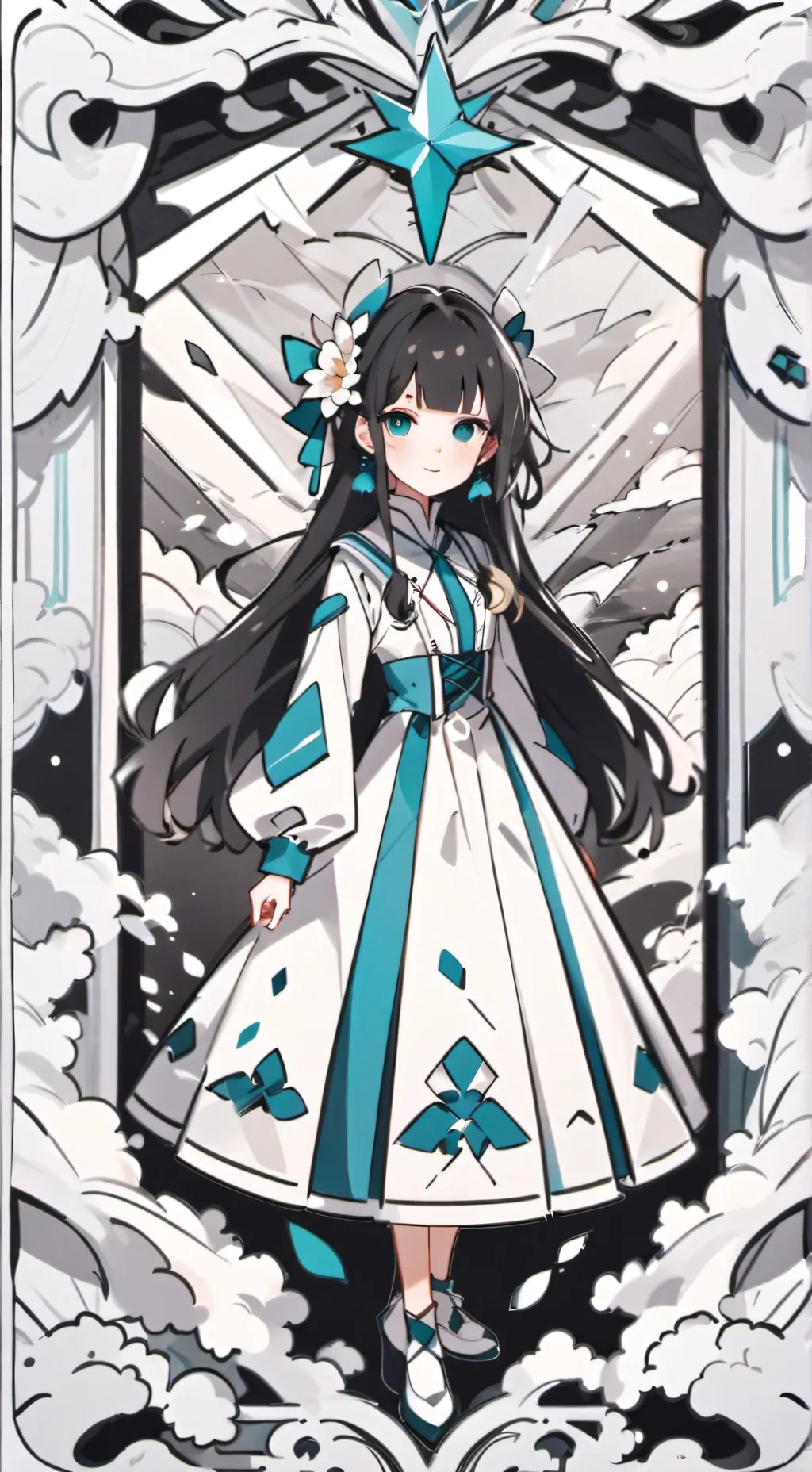 ai character: valentina background