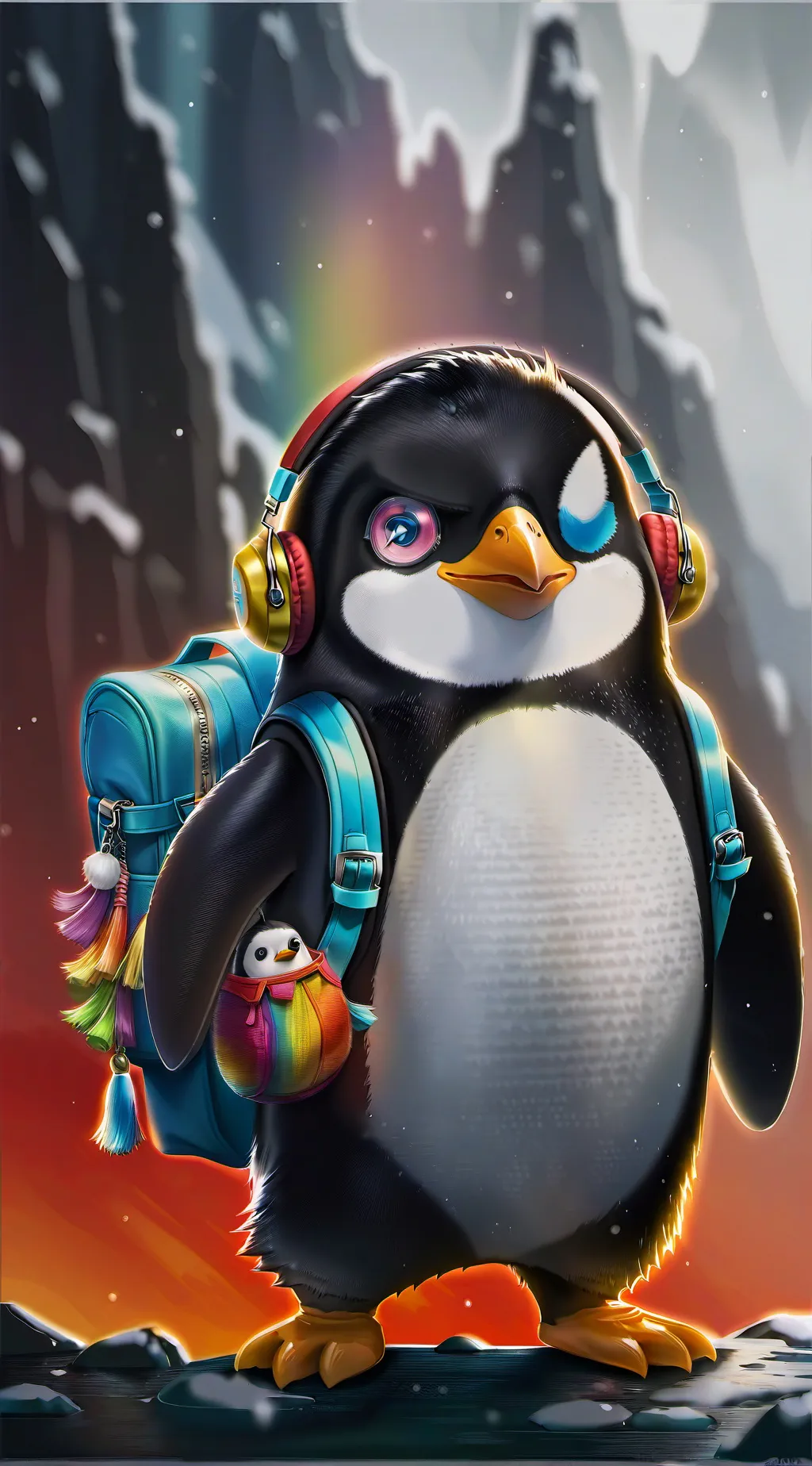 ai character: Pengi background