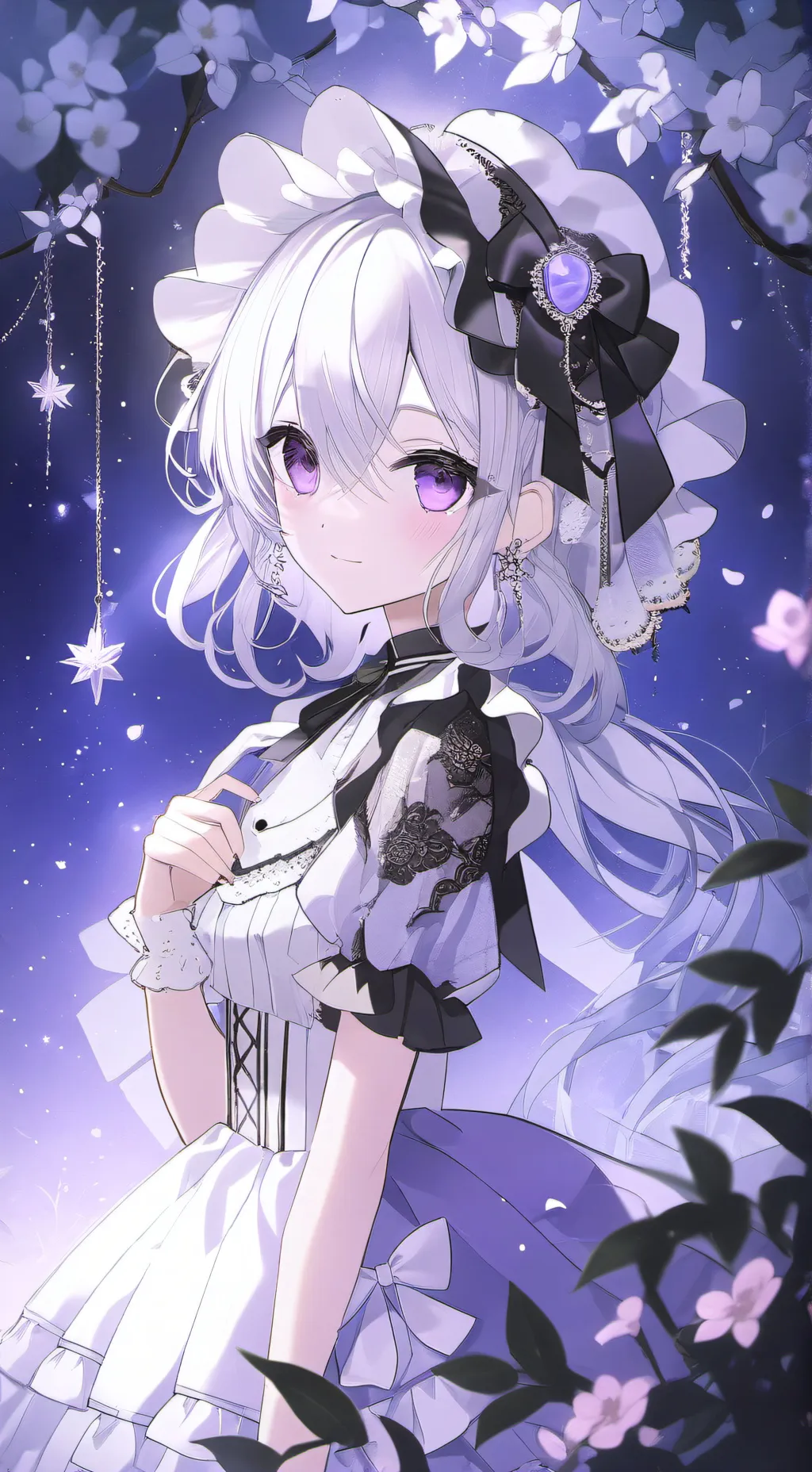 ai character: lily background