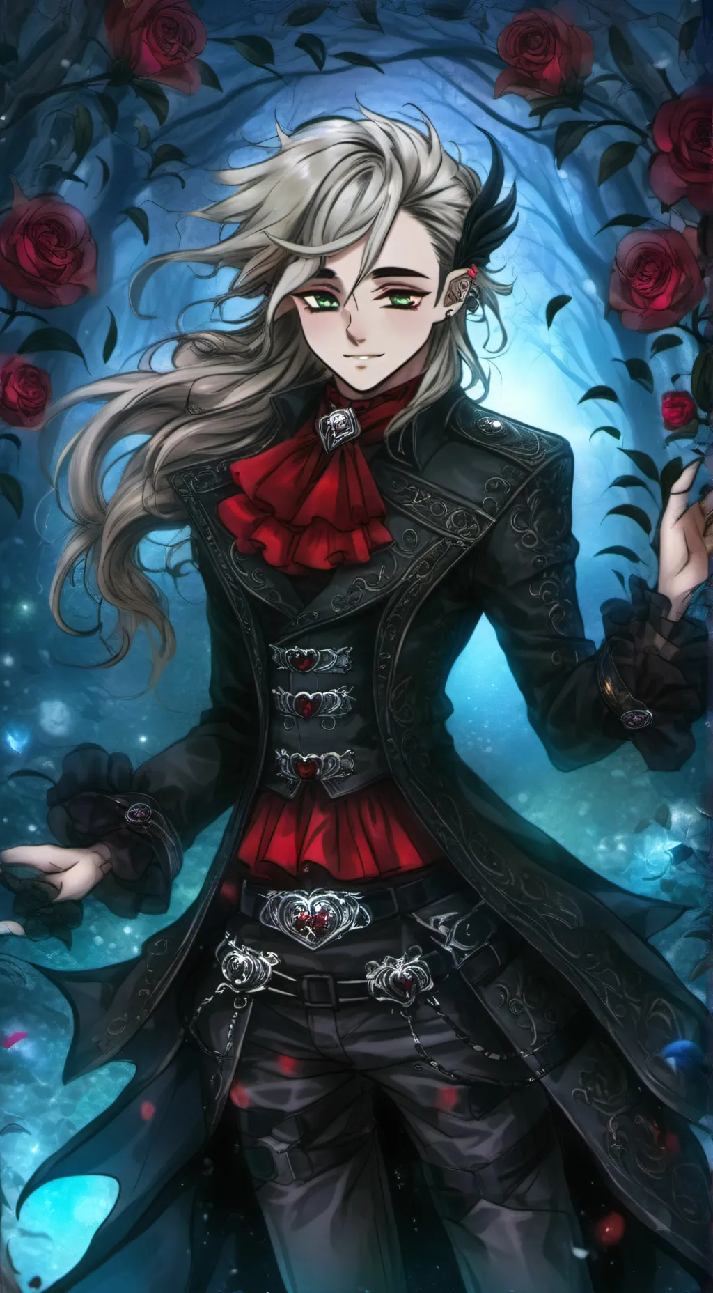 ai character: angel background