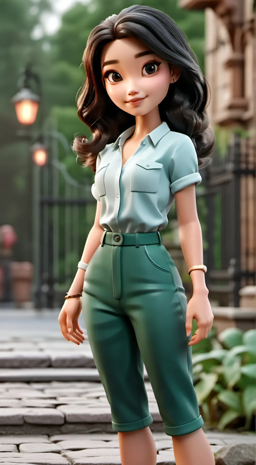 ai character: nia background