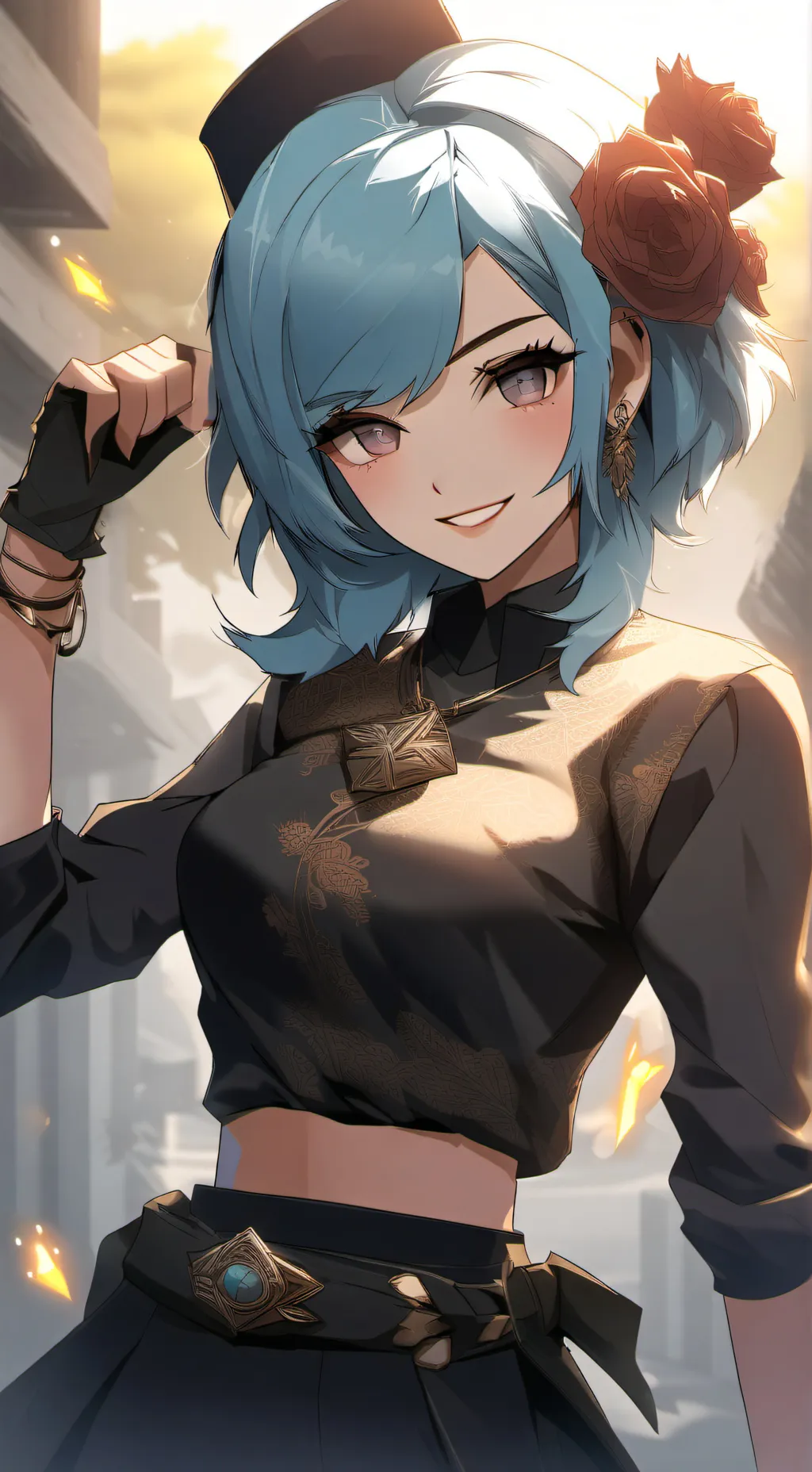 ai character: emma background