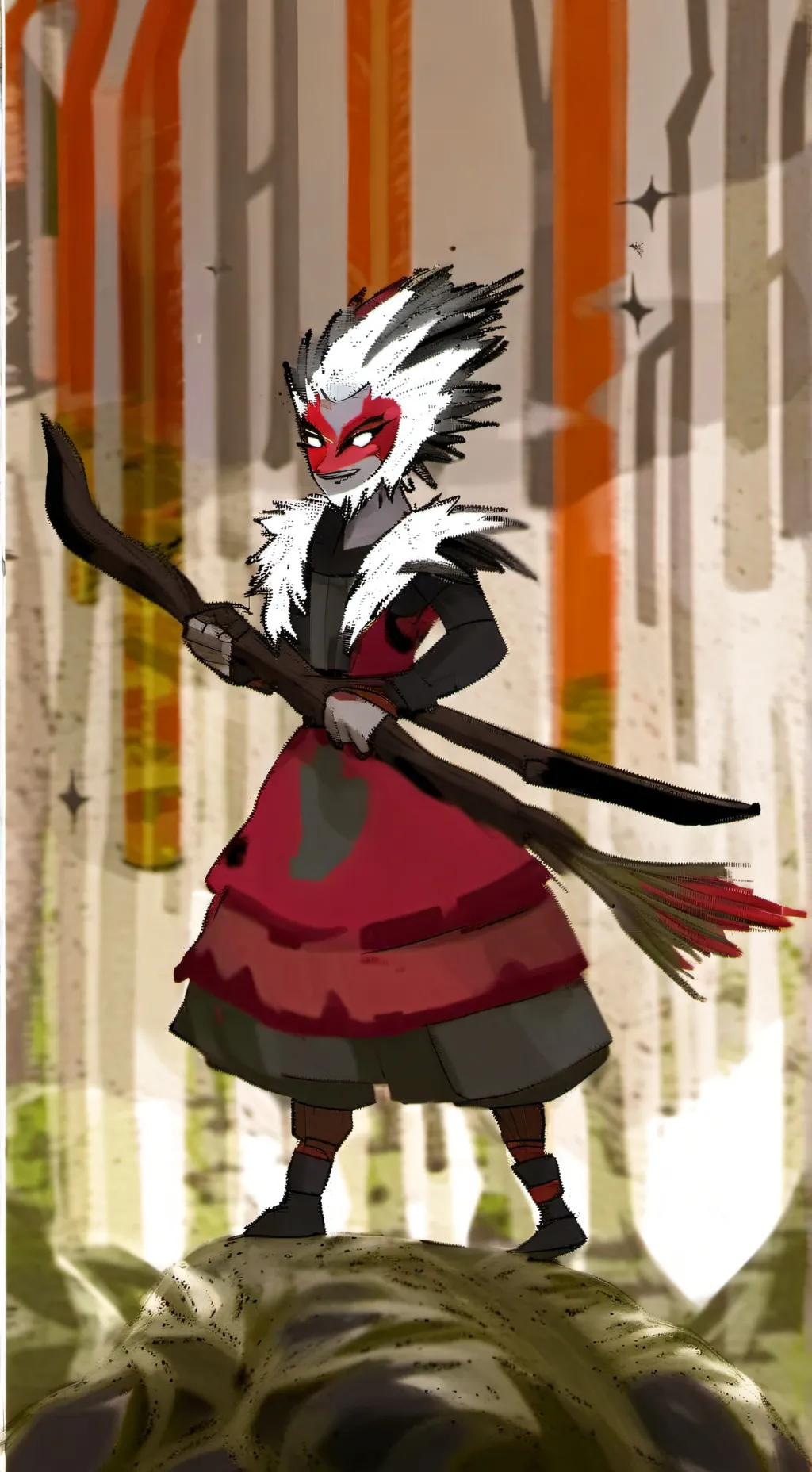 ai character: Aless HB and HH background