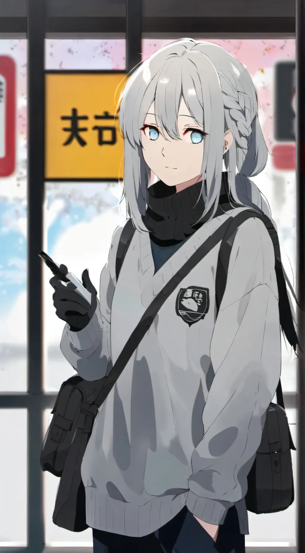 ai character: Akari background