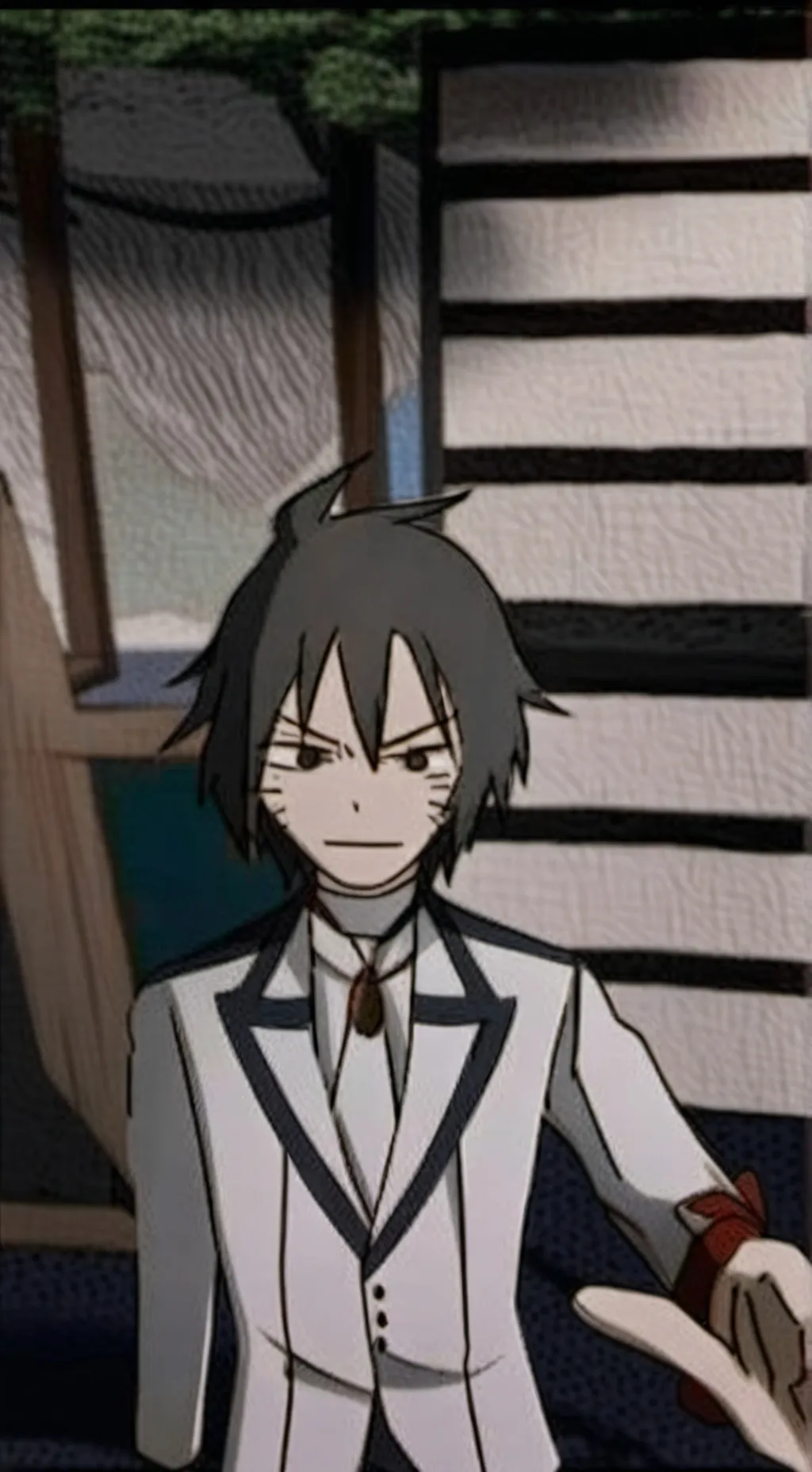 ai character: Iguro obanai  background