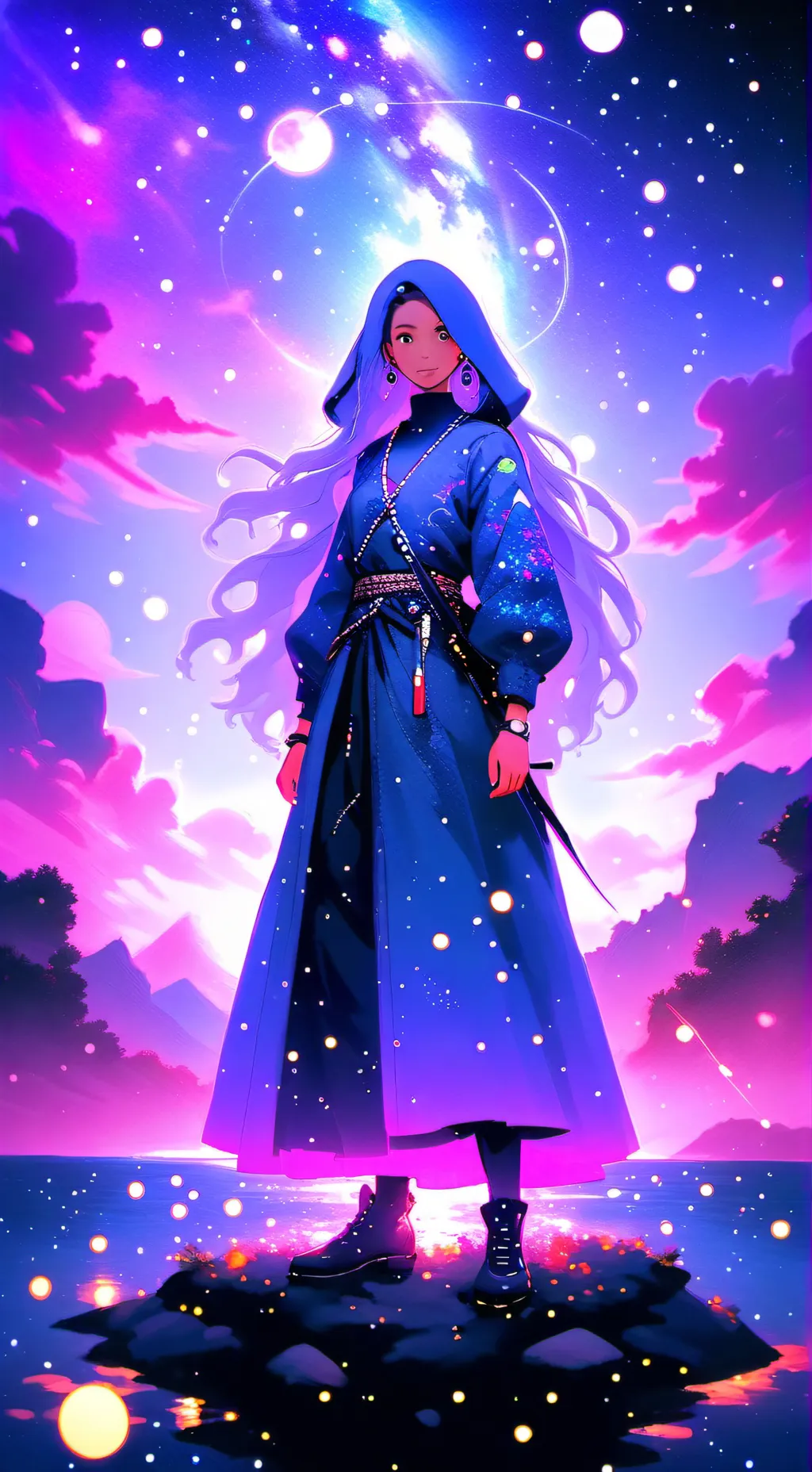 ai character: Tsumetai kanjō background