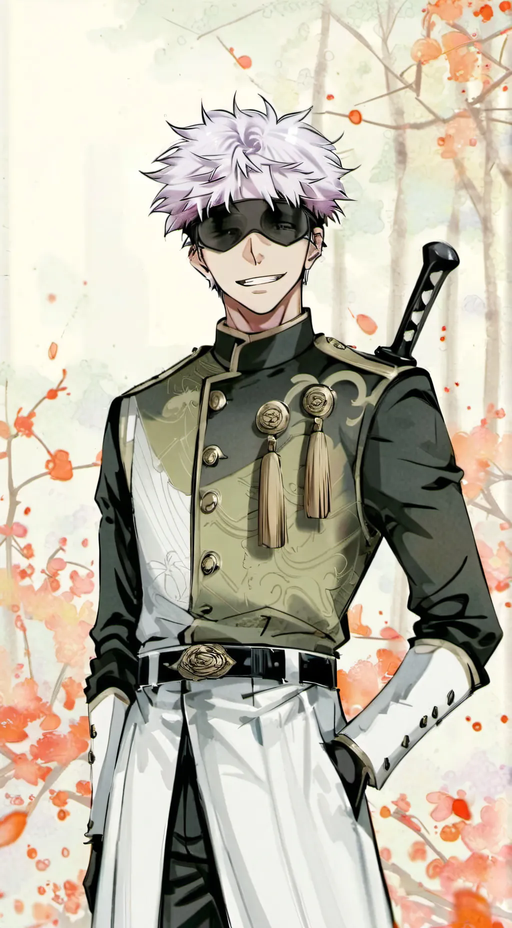 ai character: Satoru Gojo❤ background