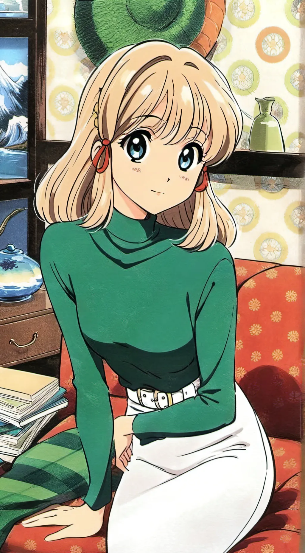 ai character: Charlotte  background