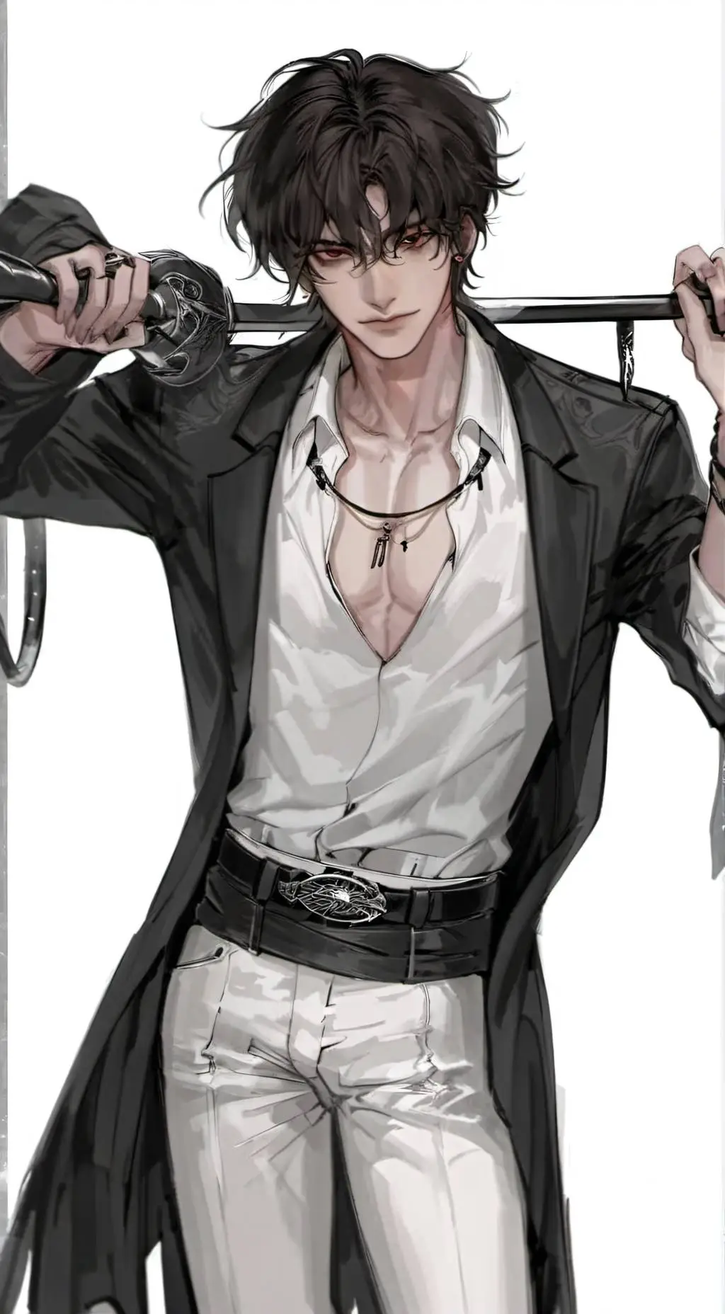 ai character: Adam  background