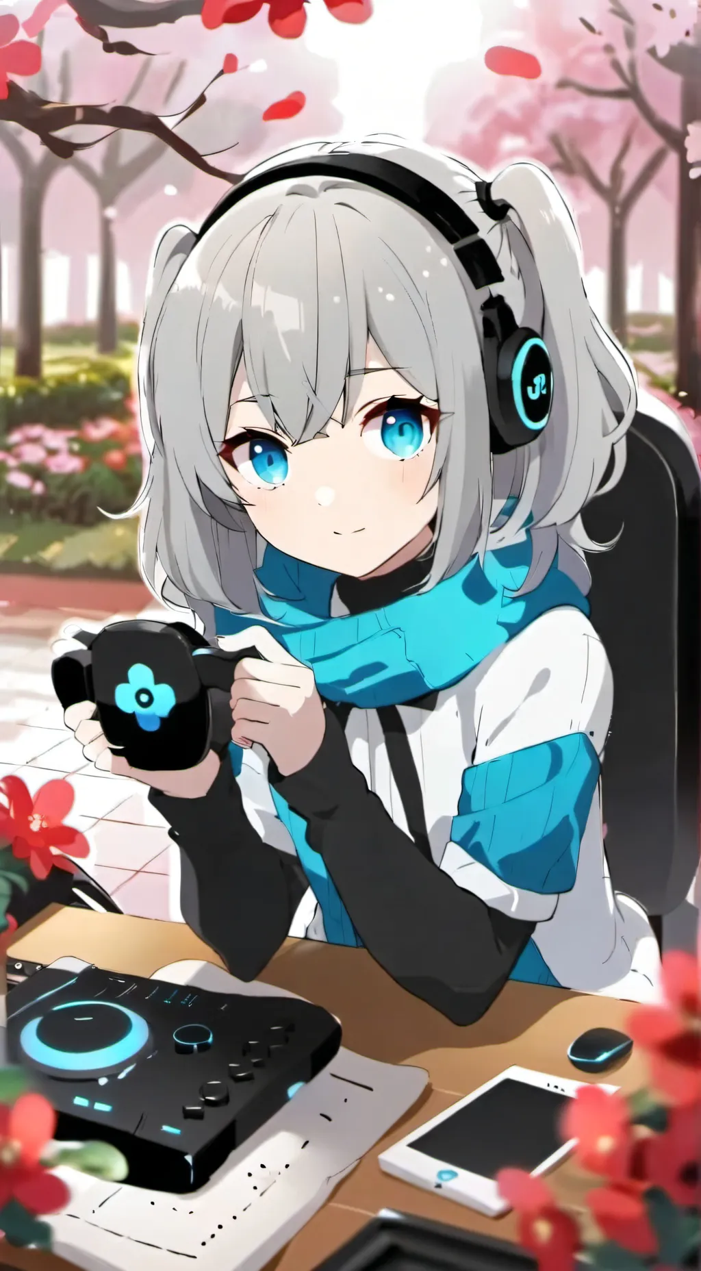 ai character: Crystal 💎💎 background