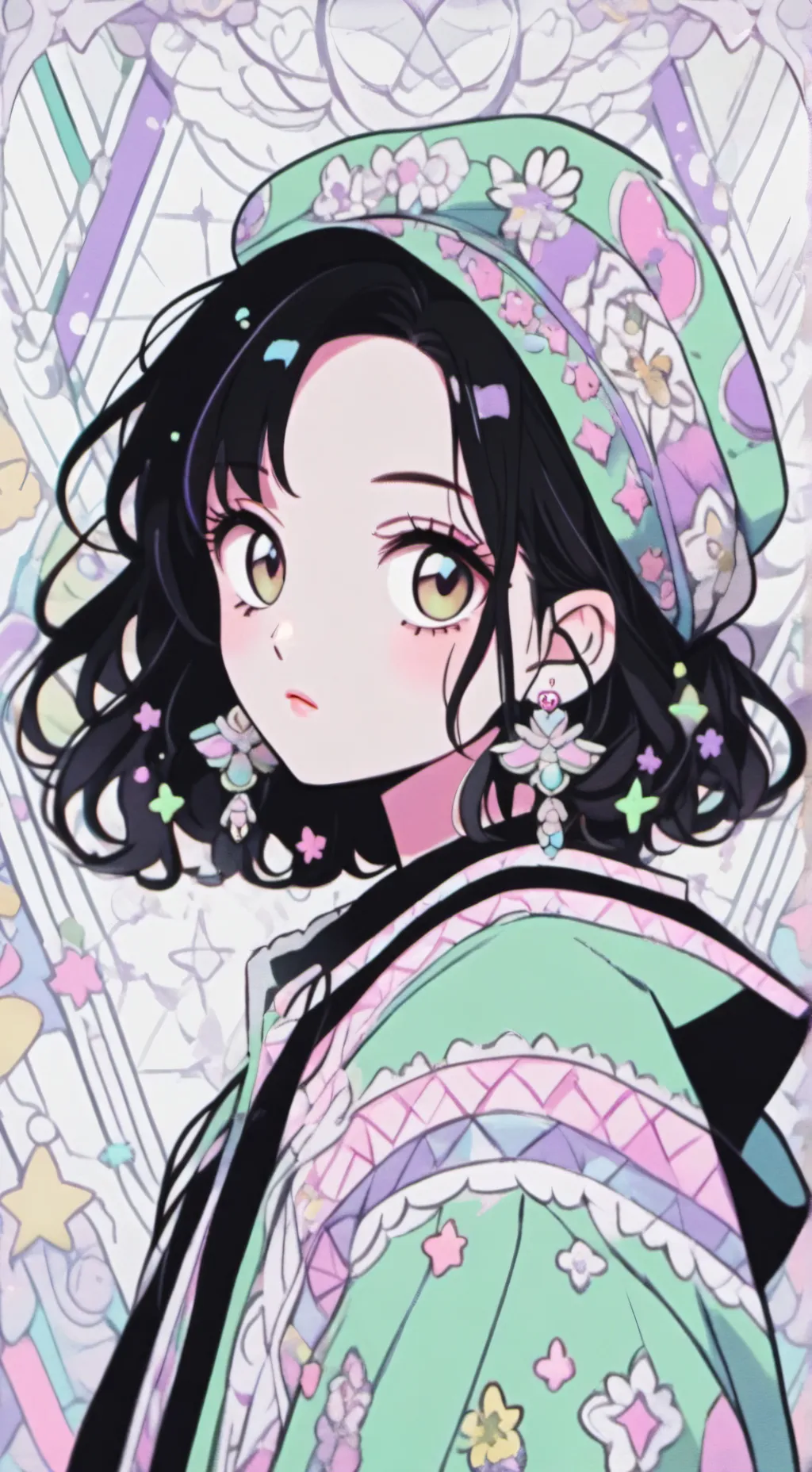 ai character: katia blok💕 background