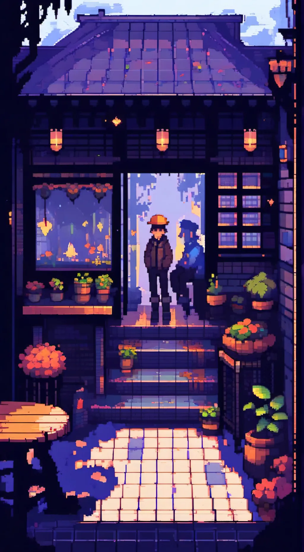 ai character: hija de mitshino background