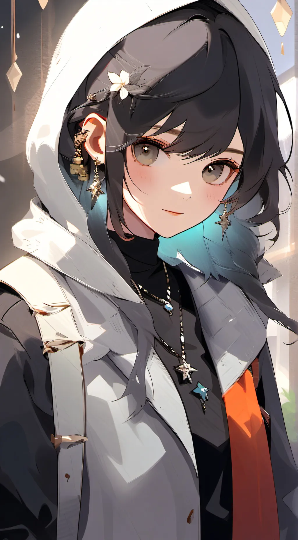 ai character: Hiki  background