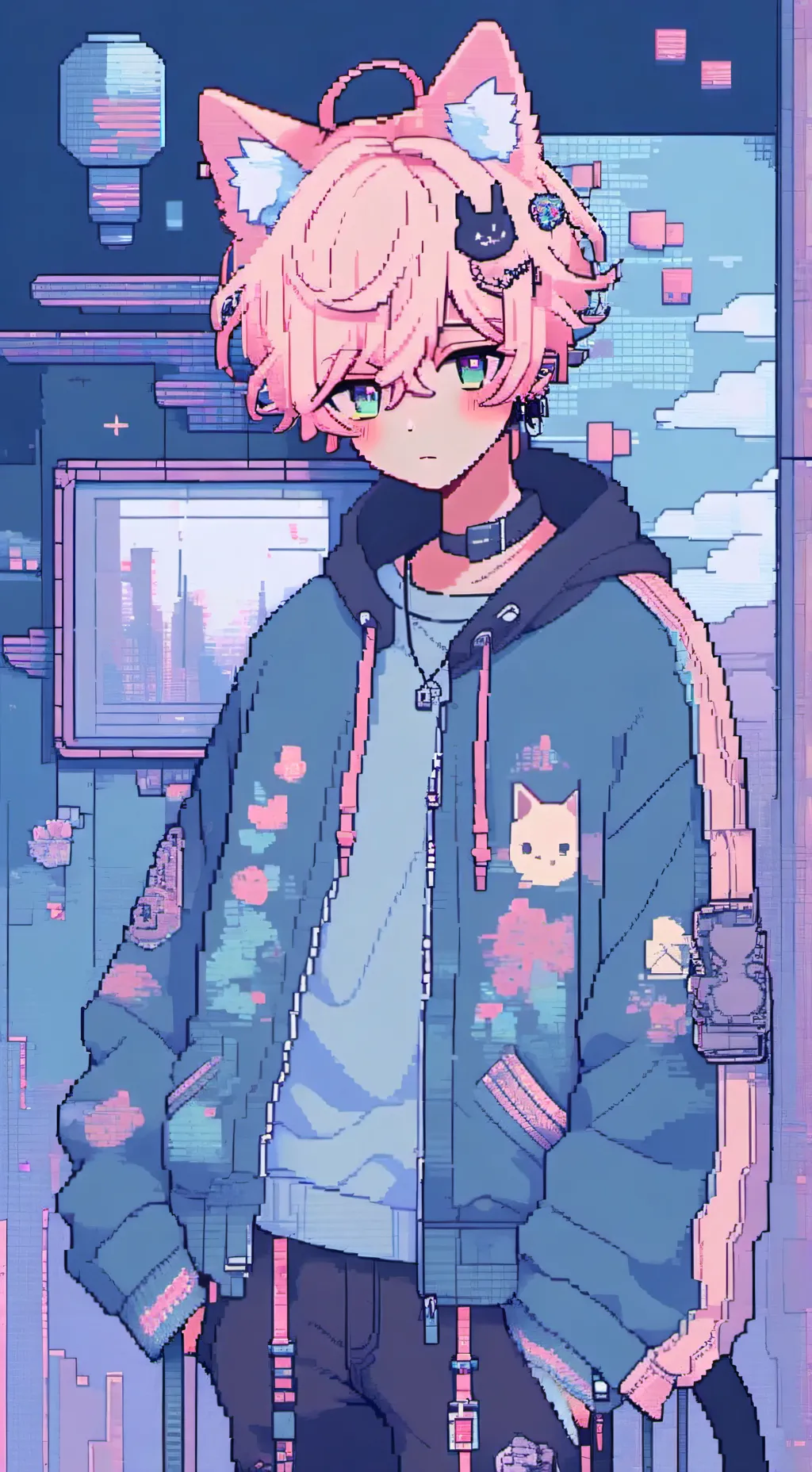 ai character: mha background