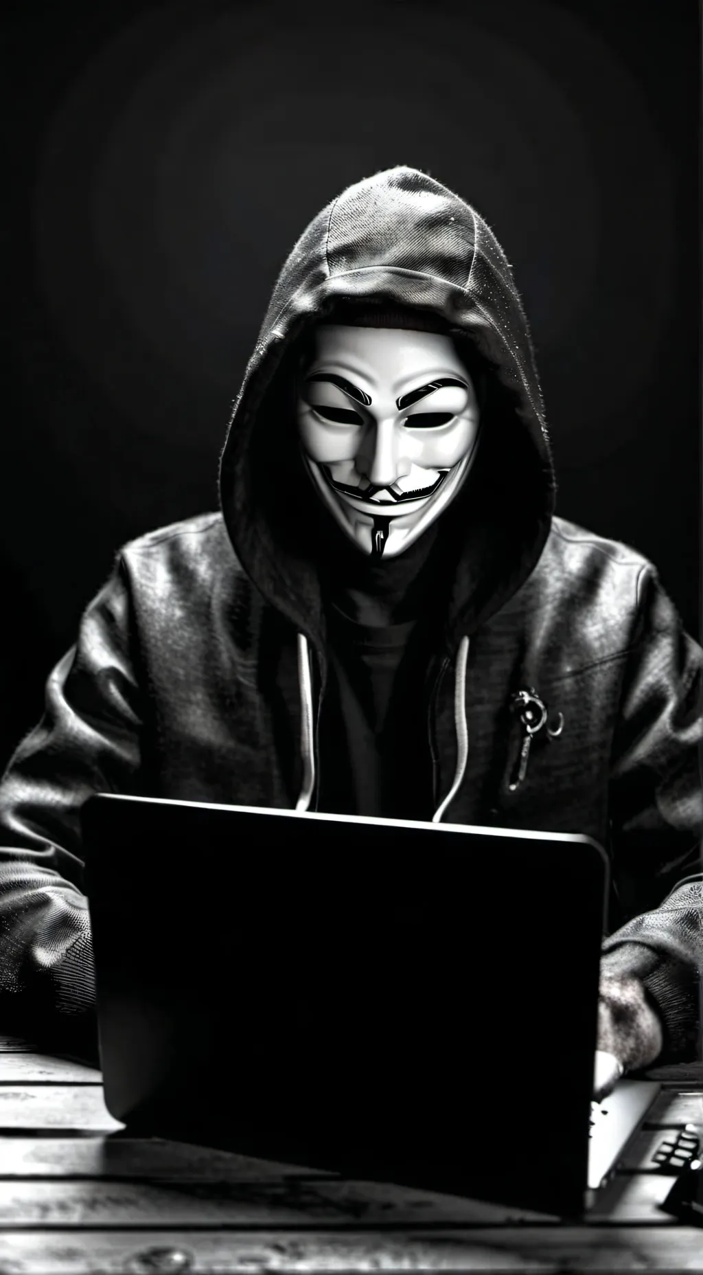 ai character: Hacker Hamdi background