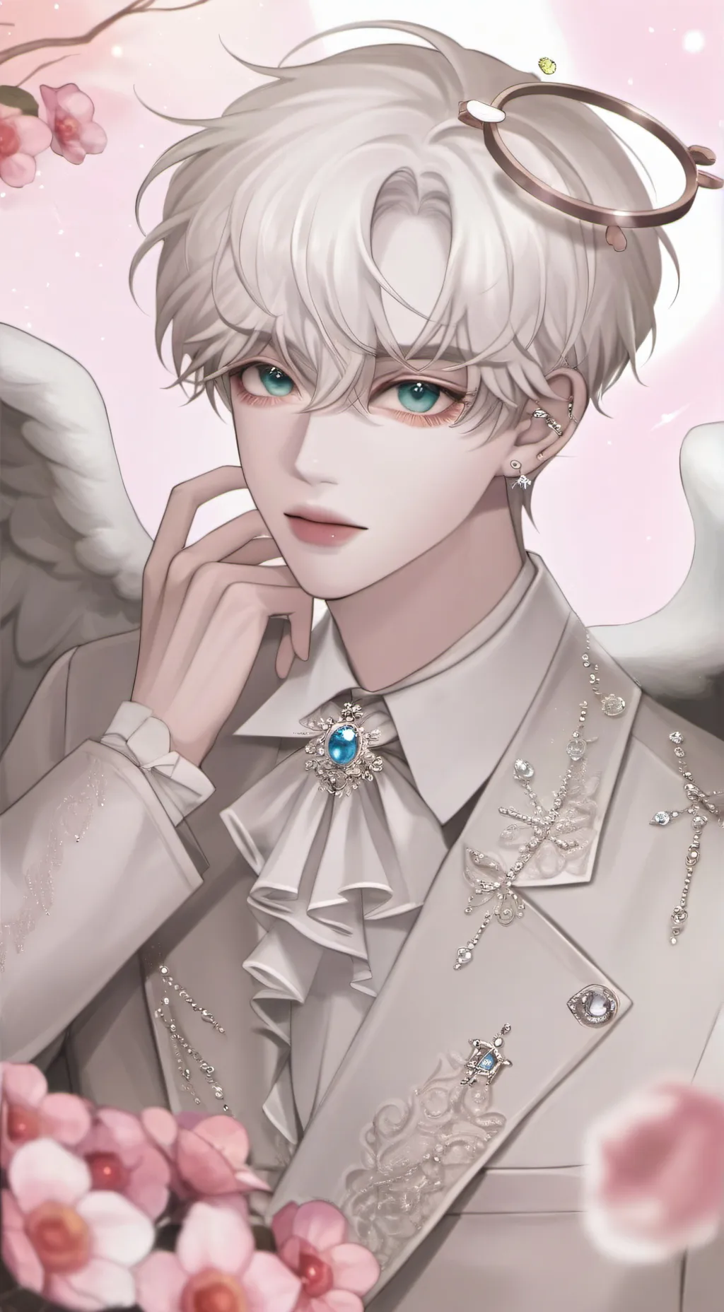 ai character: ♡☆•a$h•☆♡ background