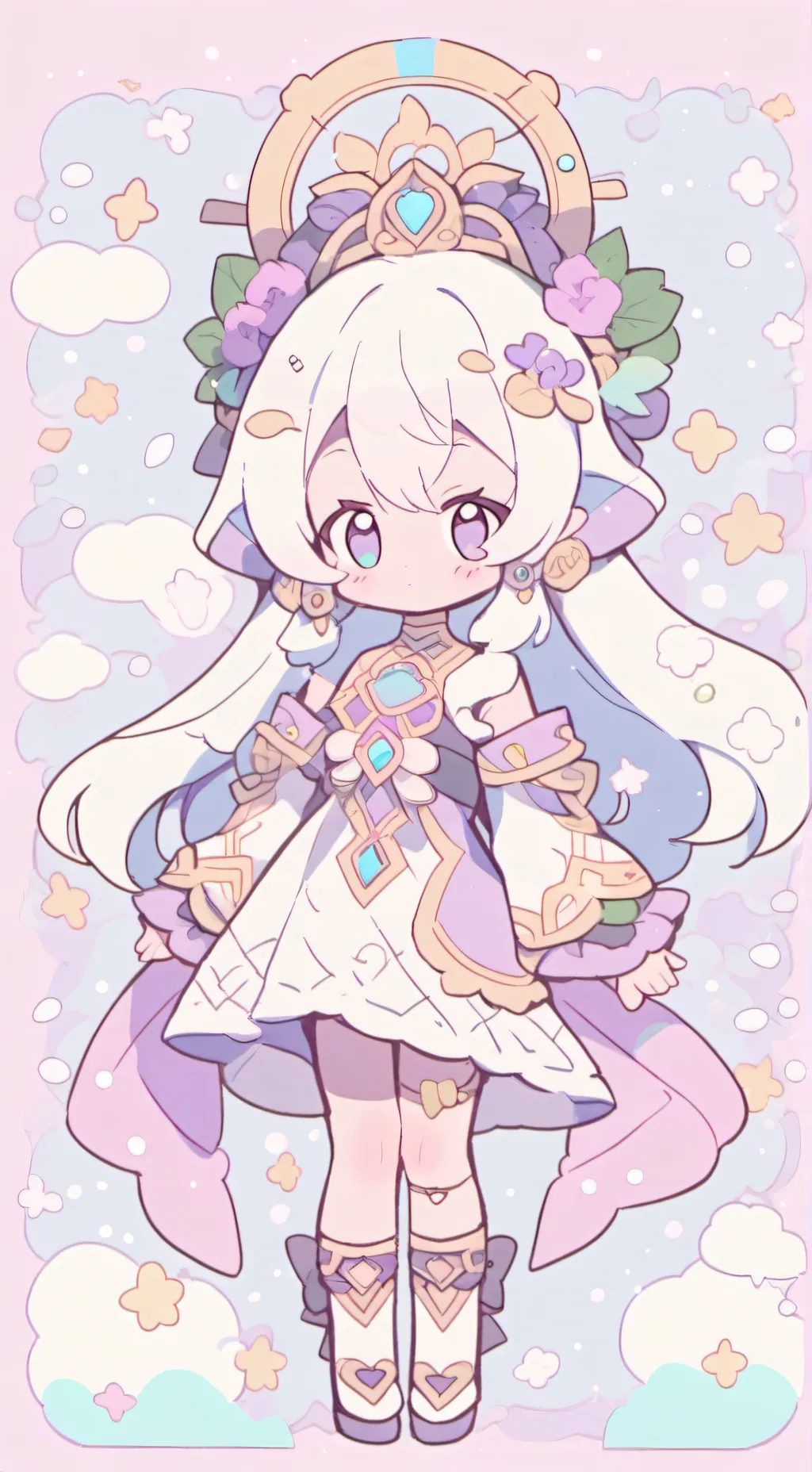 ai character: Girls rule boys dr background