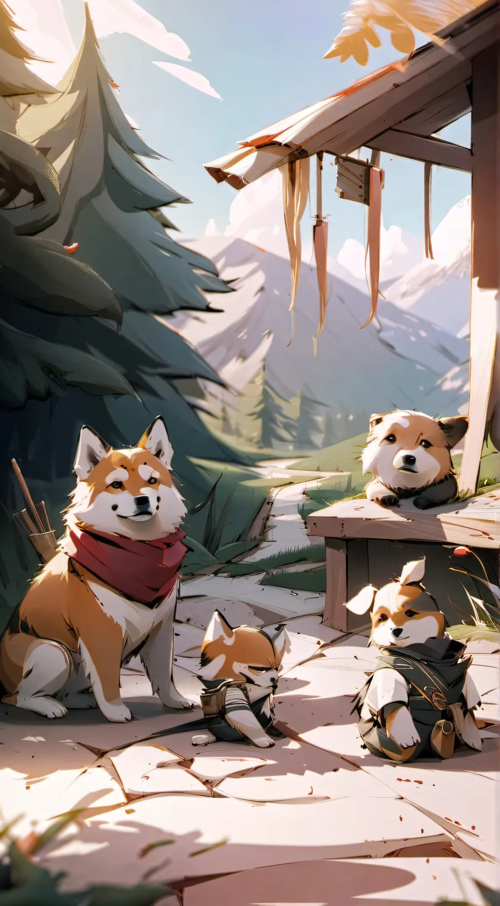 ai character: kinito kytt background