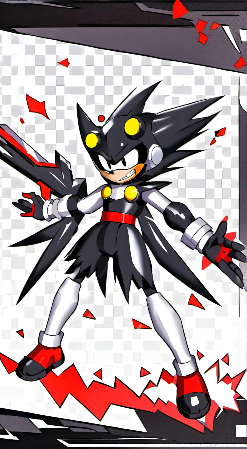 ai character: furnece  background