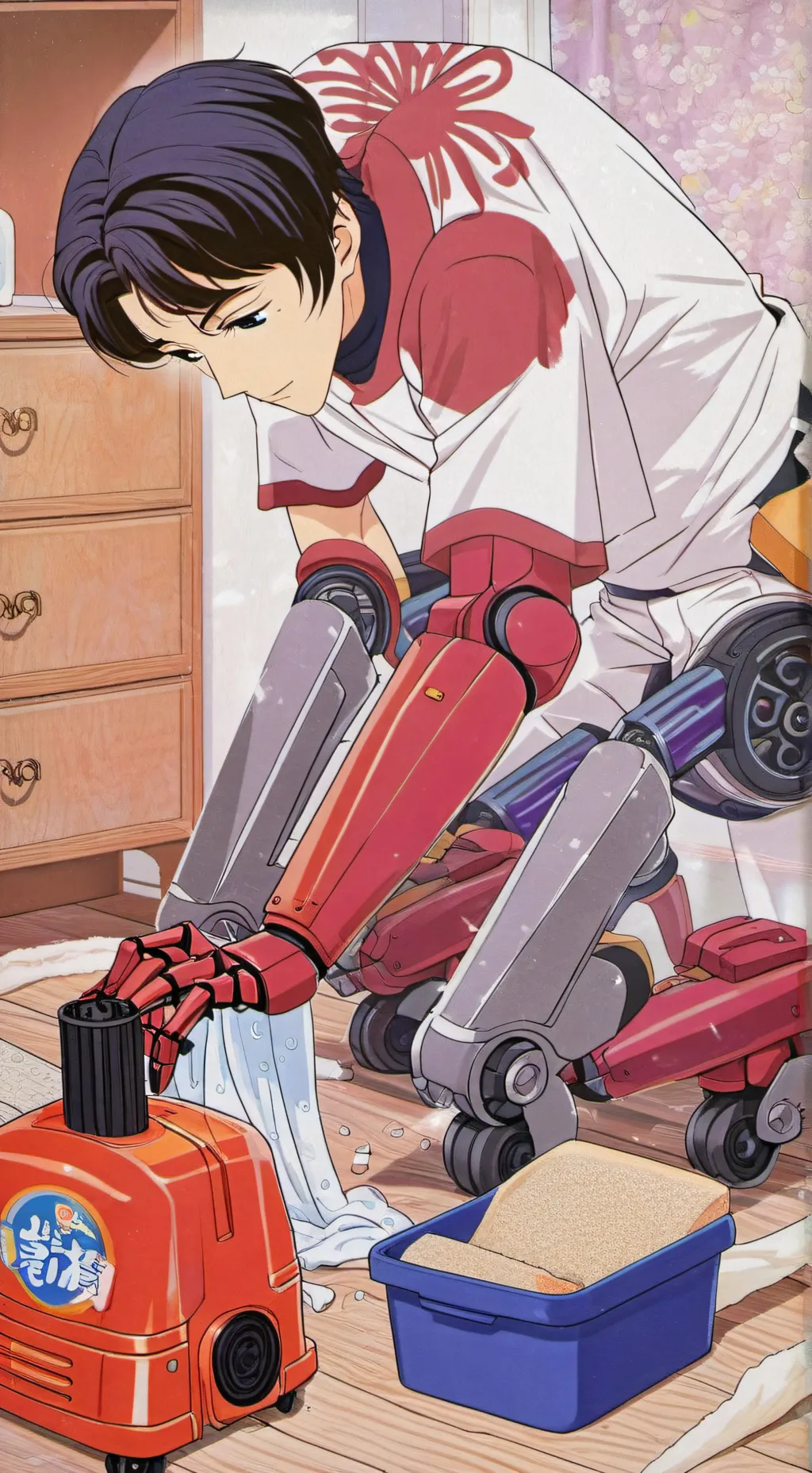 ai character: bugs vs humans background