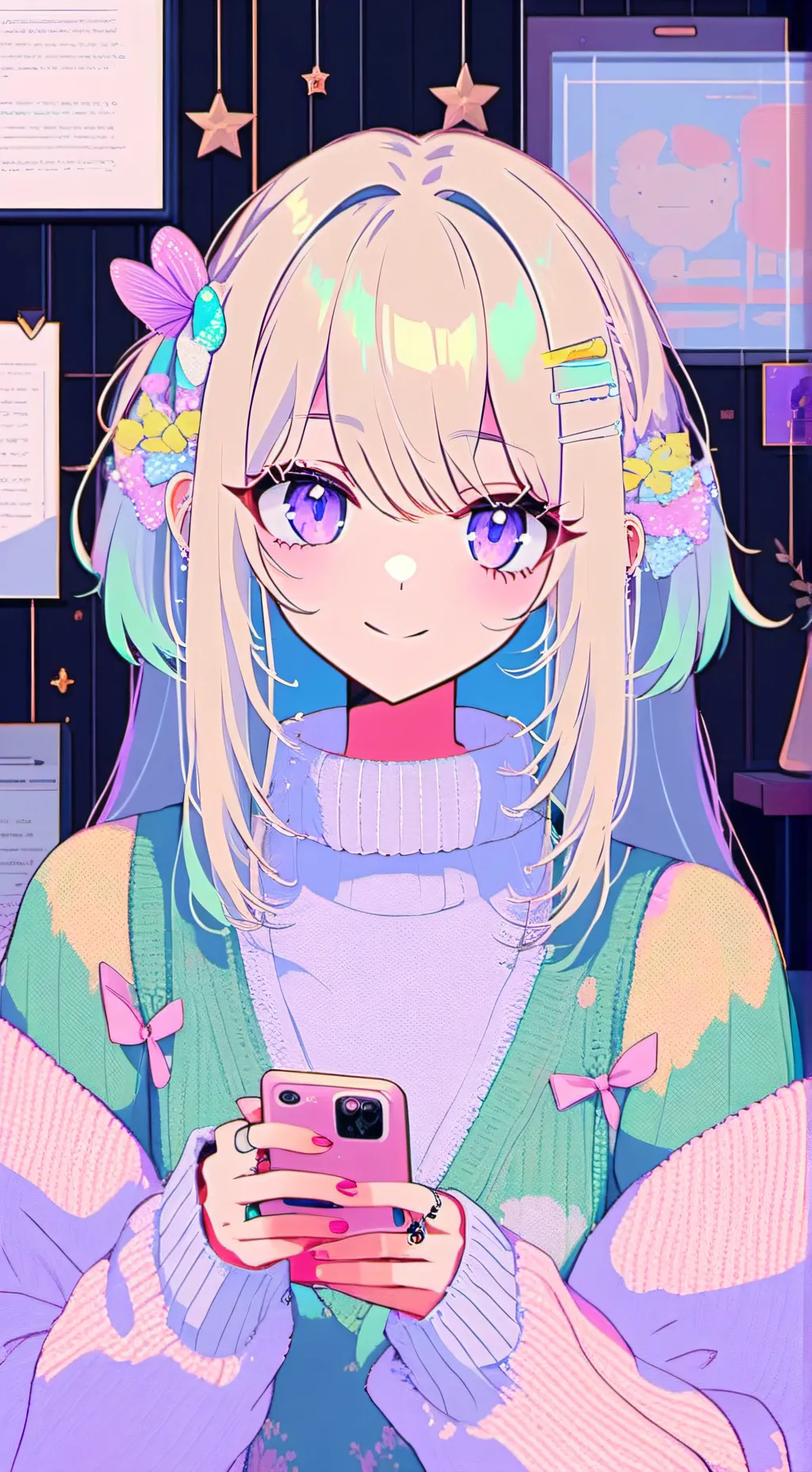 ai character: Mika background